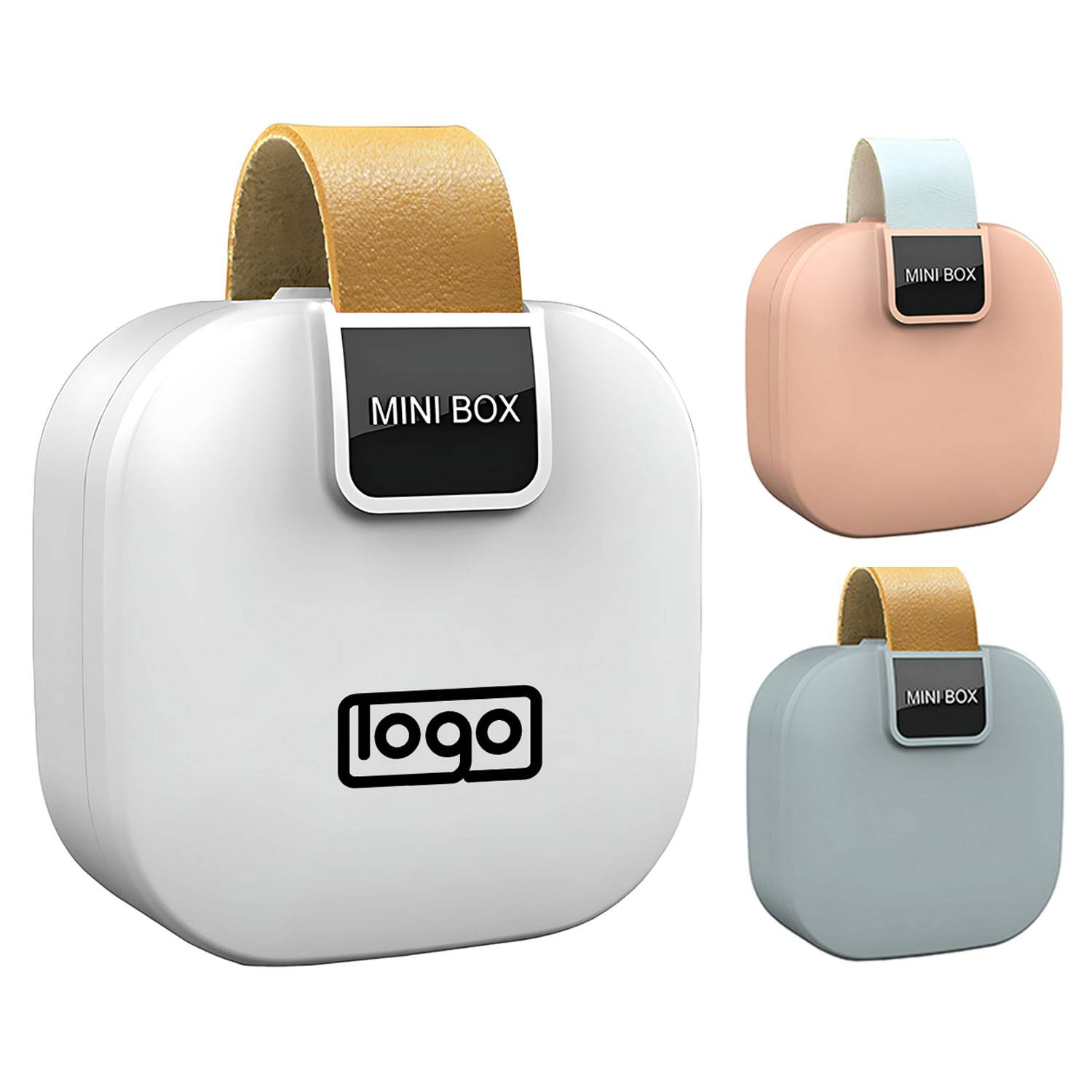 Mini Portable Plastic Storage Box for Earbuds Data Cables 1