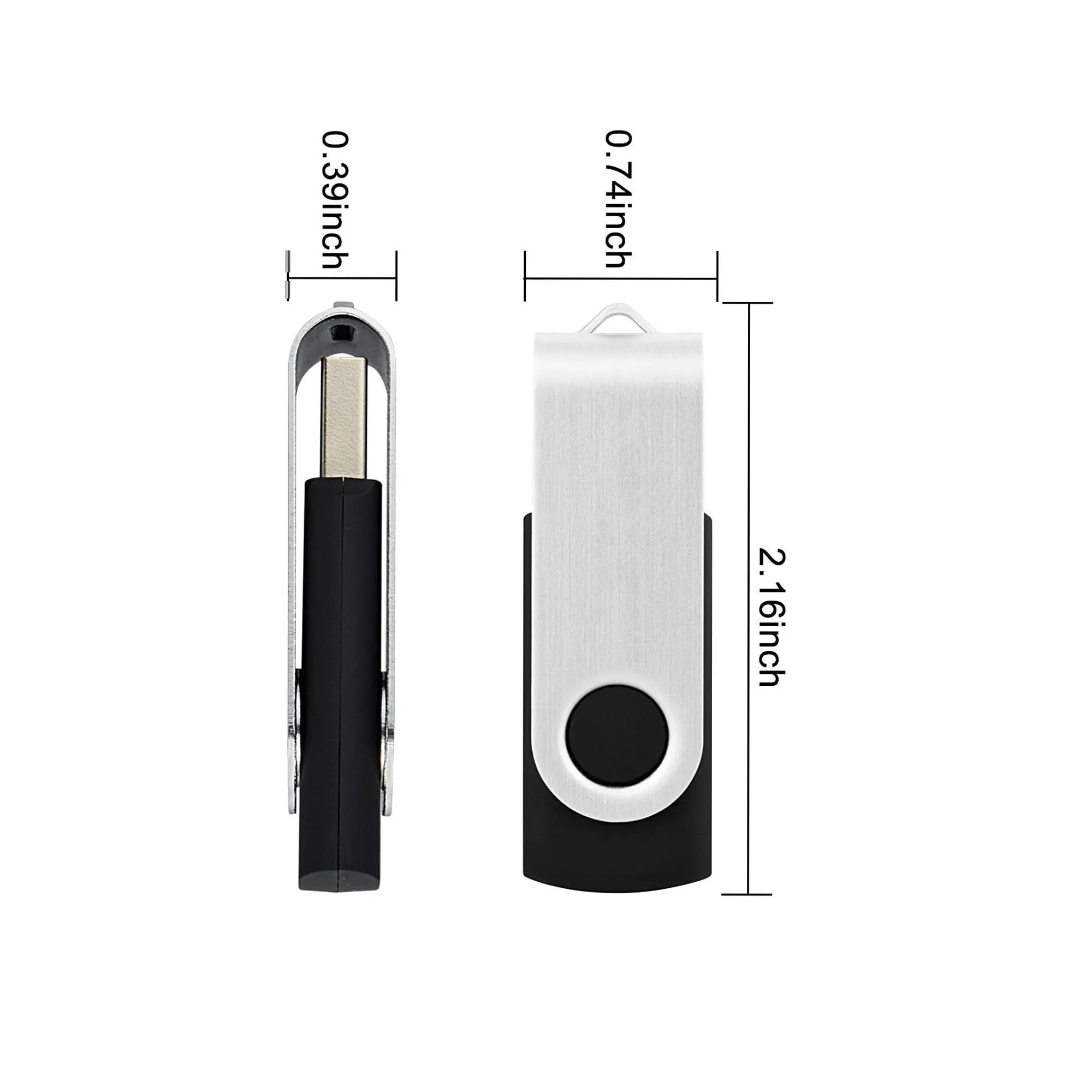 4 GB Swivel USB Flash Drive 2