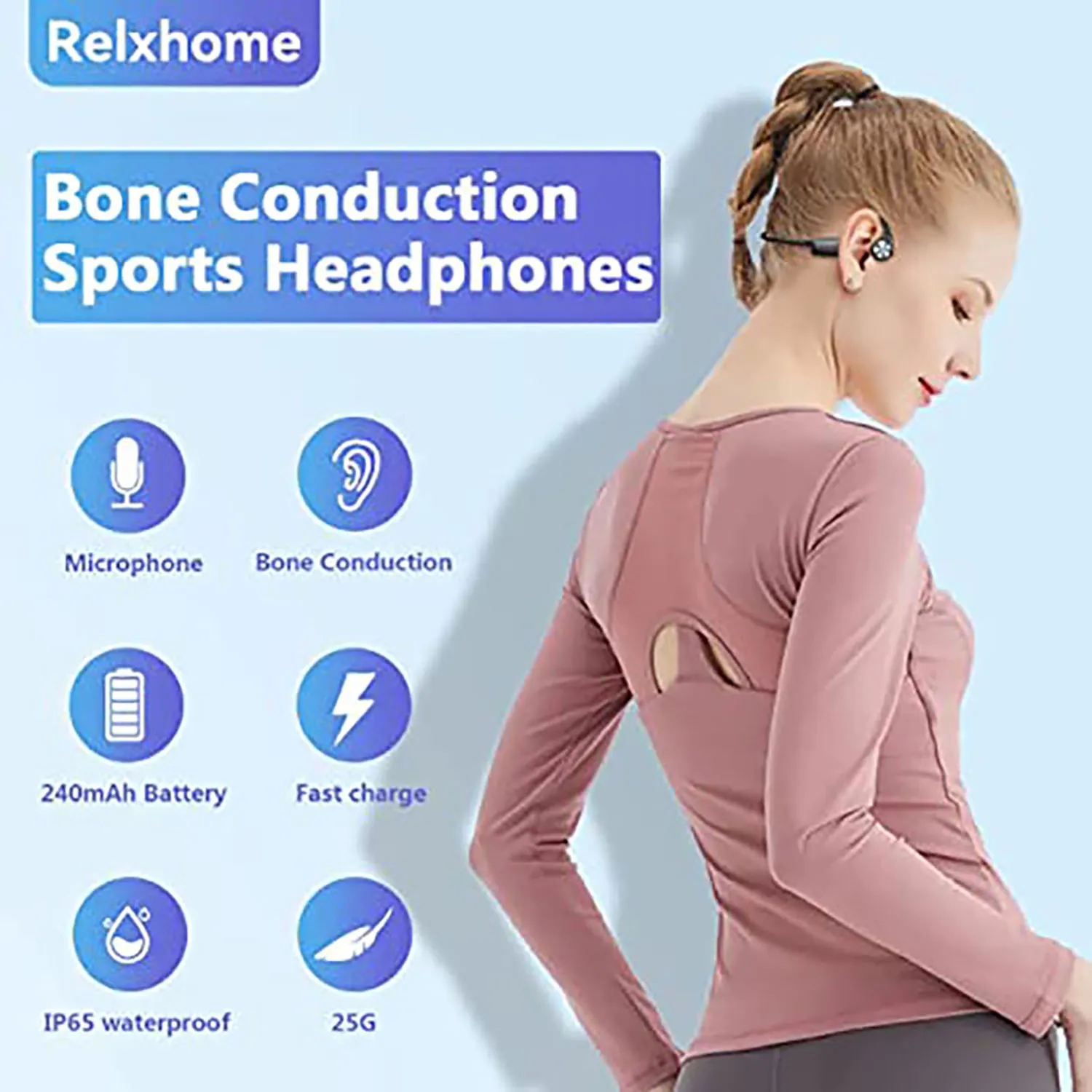 Wireless Bone Conduction Headphones 3
