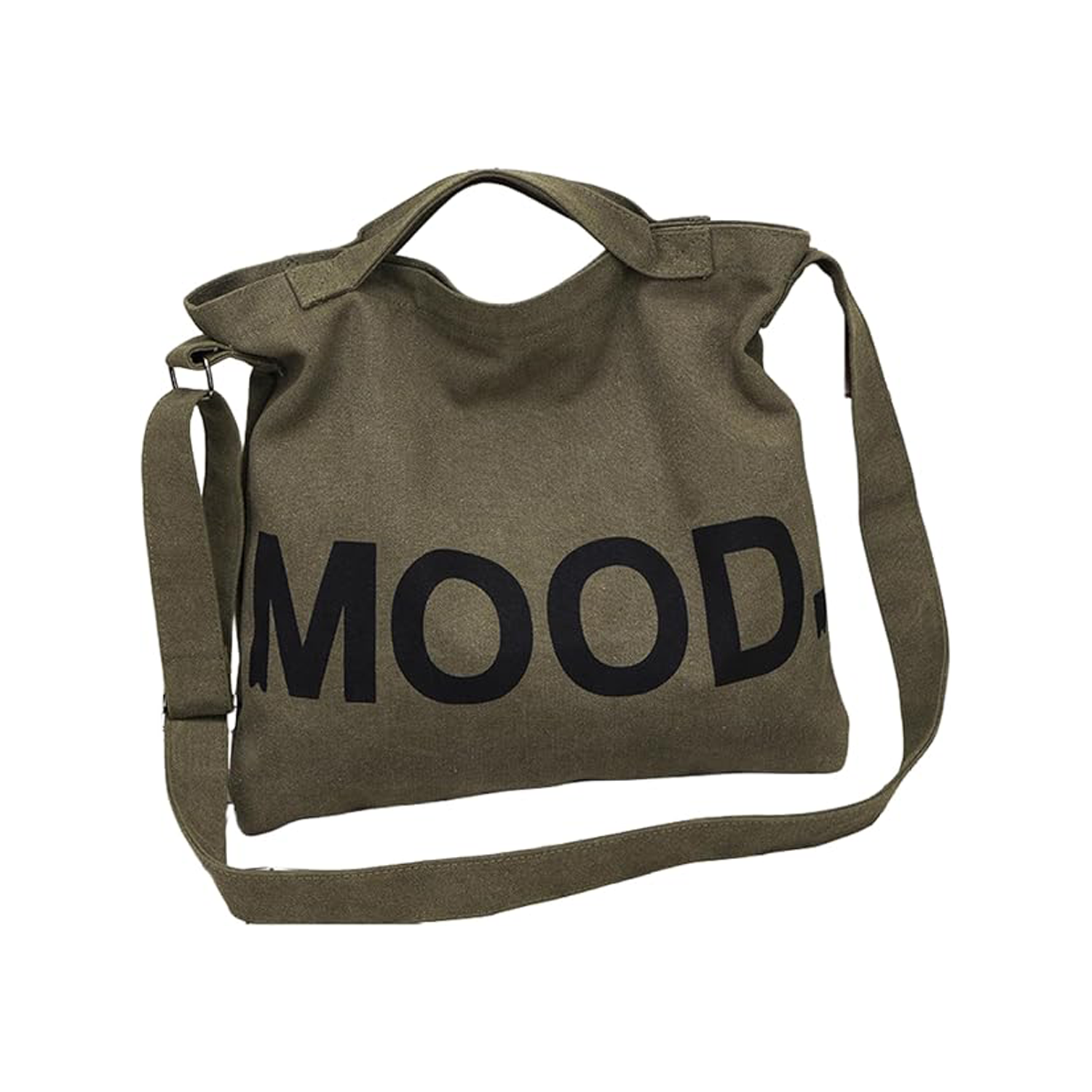 Multi-Layer Canvas Shoulder Handbag 6