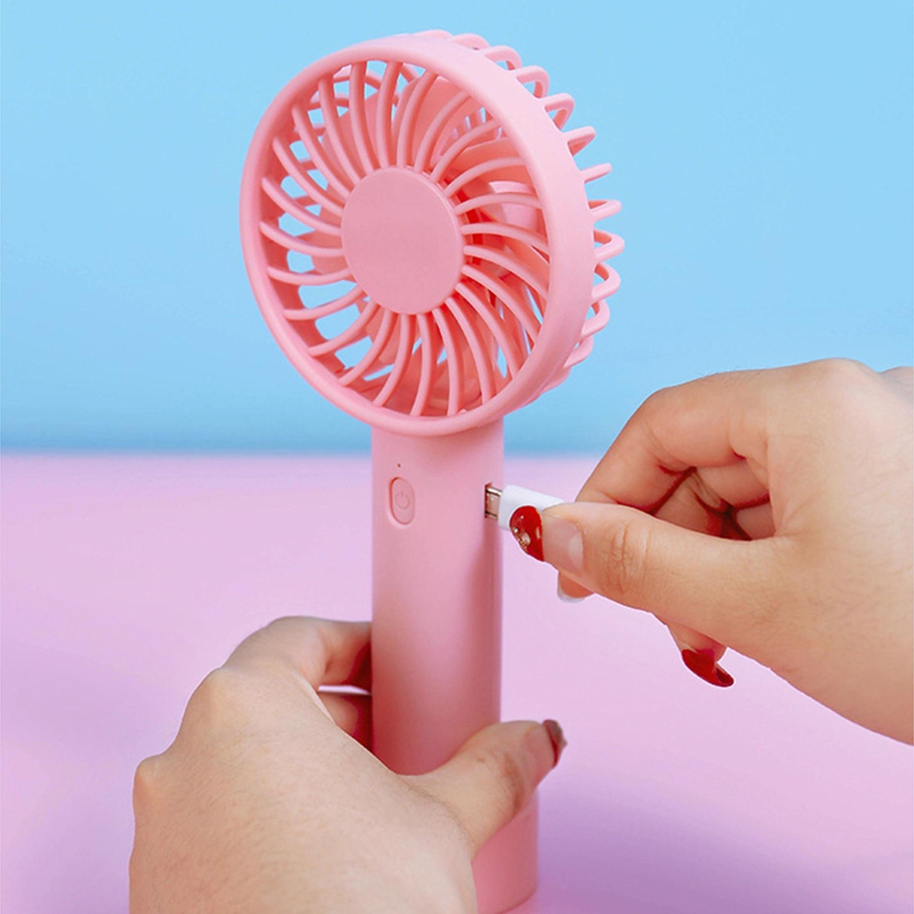 Super Small Portable Handheld Electric Fan 6