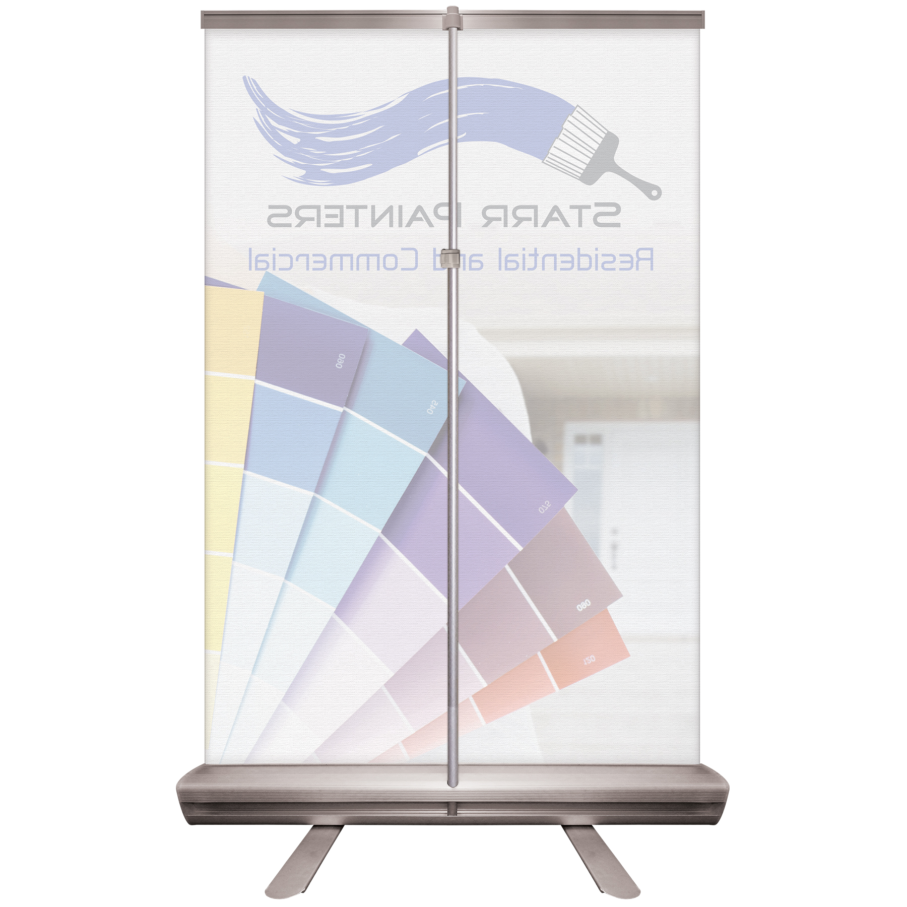 32" x 48" Custom Digitally Printed Retractable Banner Stand 5