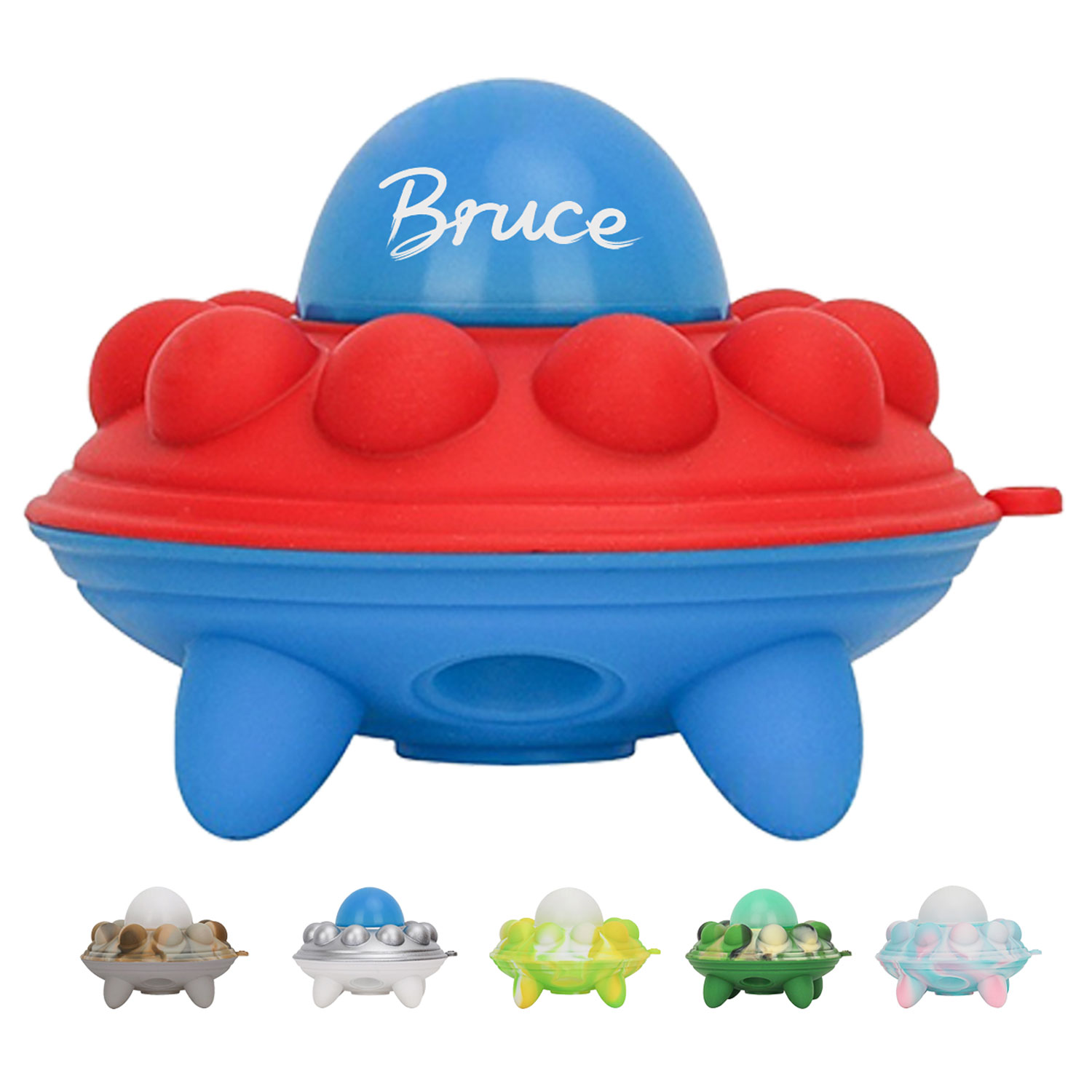 Silicone UFO Pop Stress Relief Fidget Toy 1