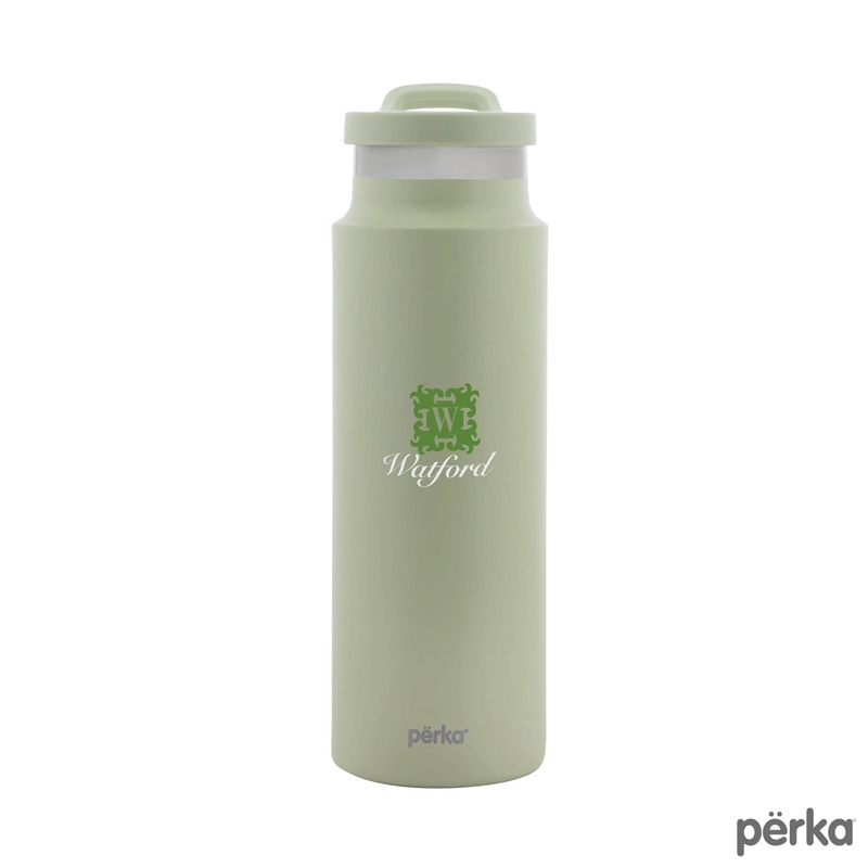 Perka® Monroe 24 oz. Double Wall Recycled Stainless Steel Water Bottle 12