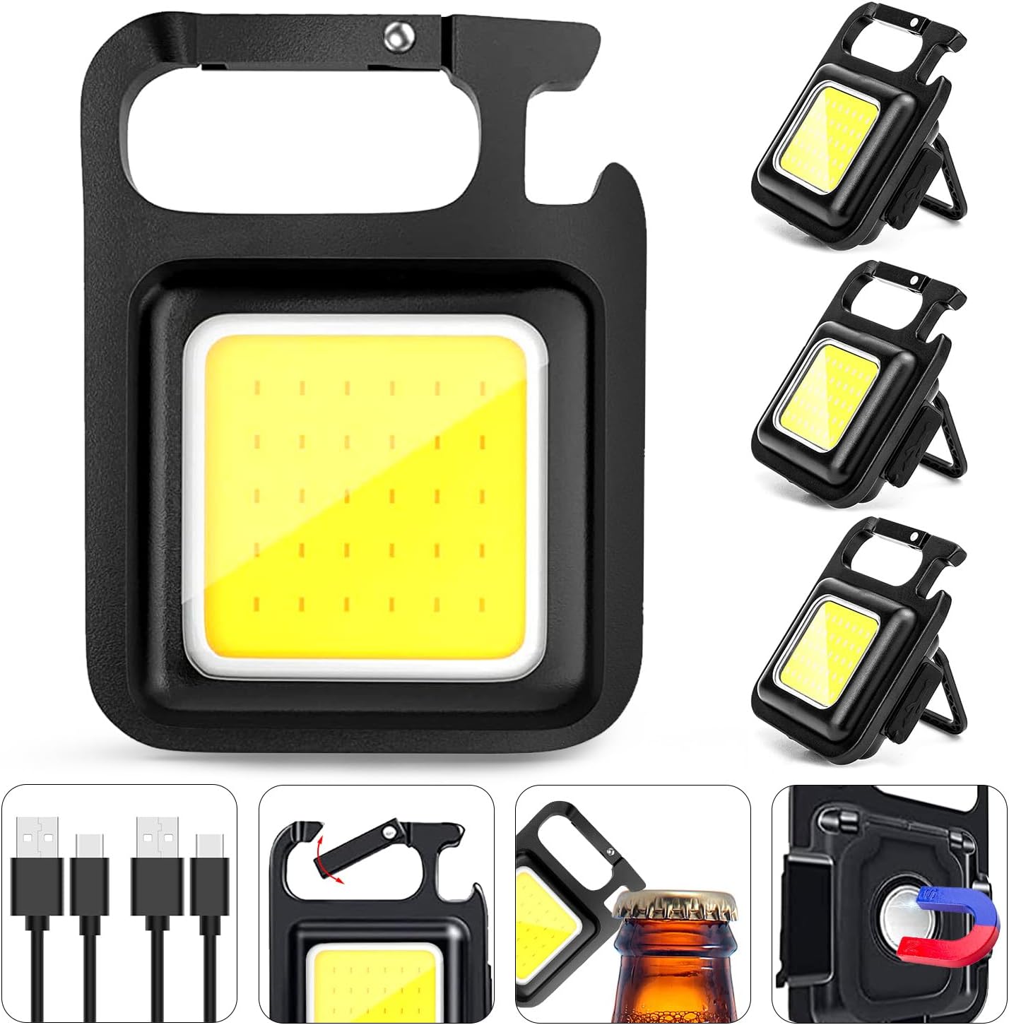 Keychain Emergency Light with Bottle Opener 2