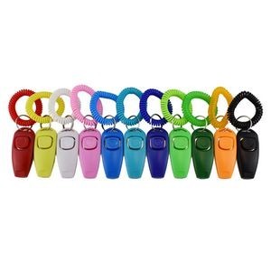 Whistle Pet Training Sound Clicker With Wrist Band 26