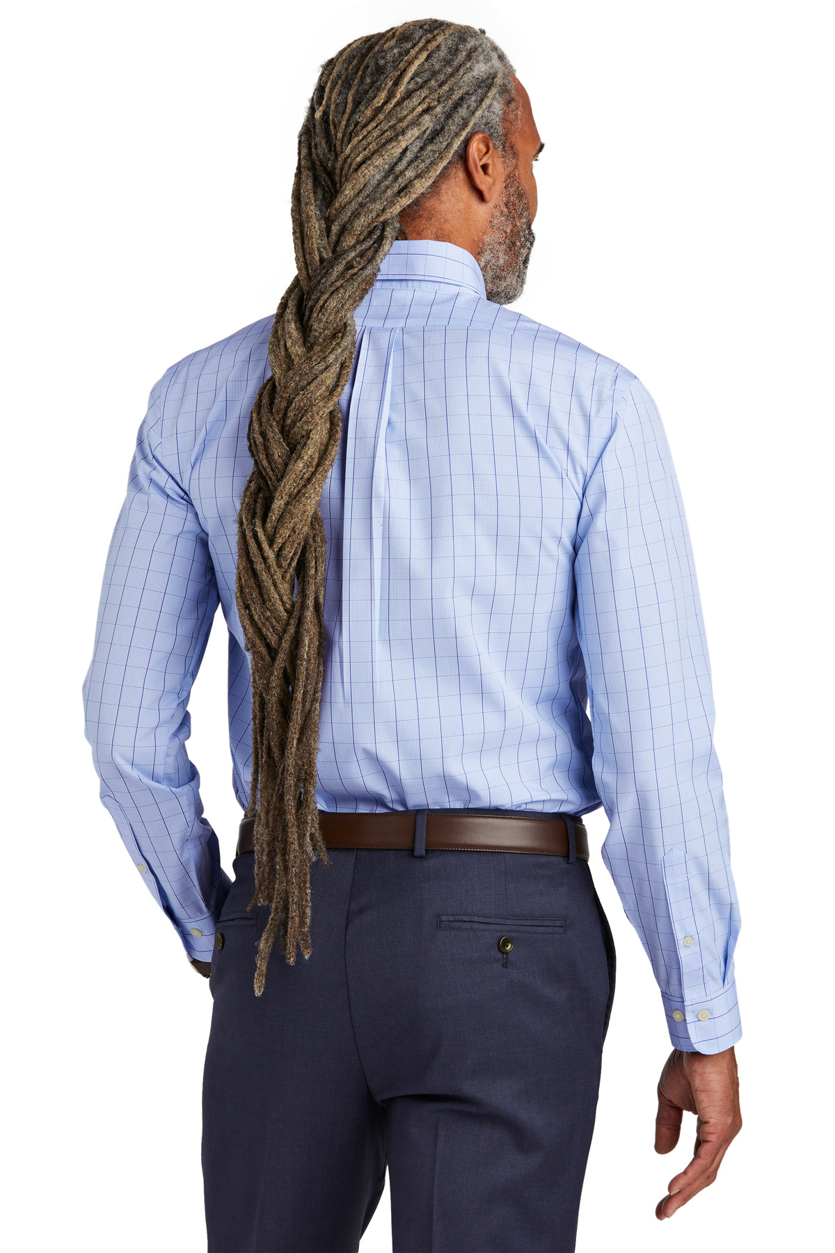 Wrinkle-Free Stretch Patterned Shirt