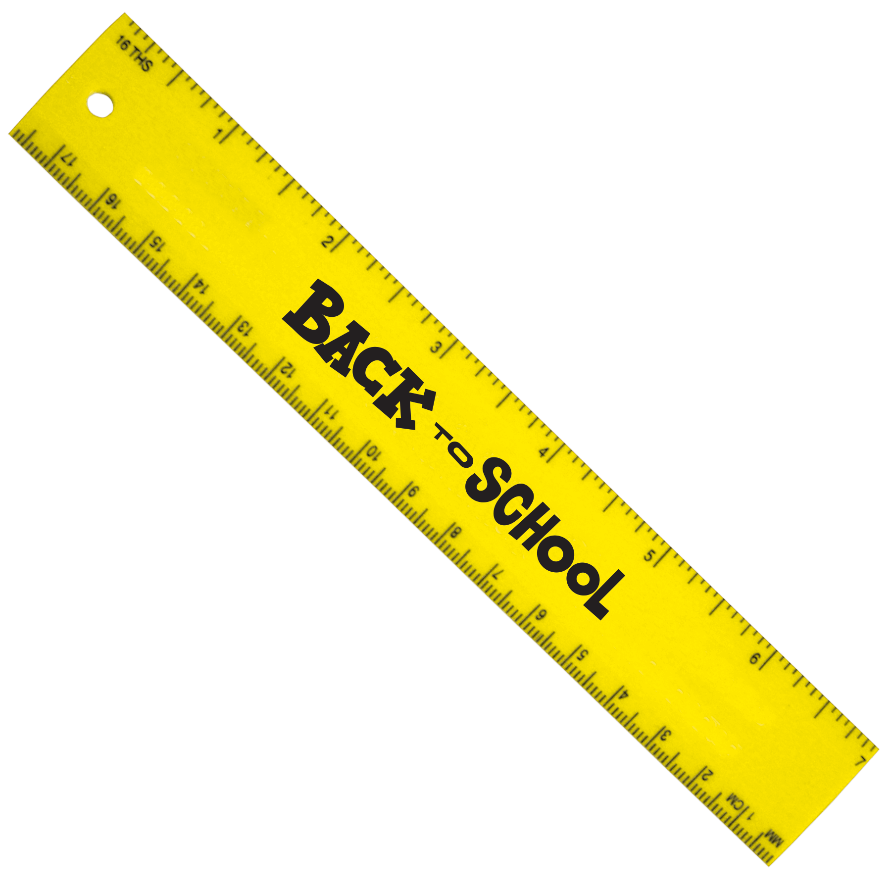 7" Plastic Ruler 26