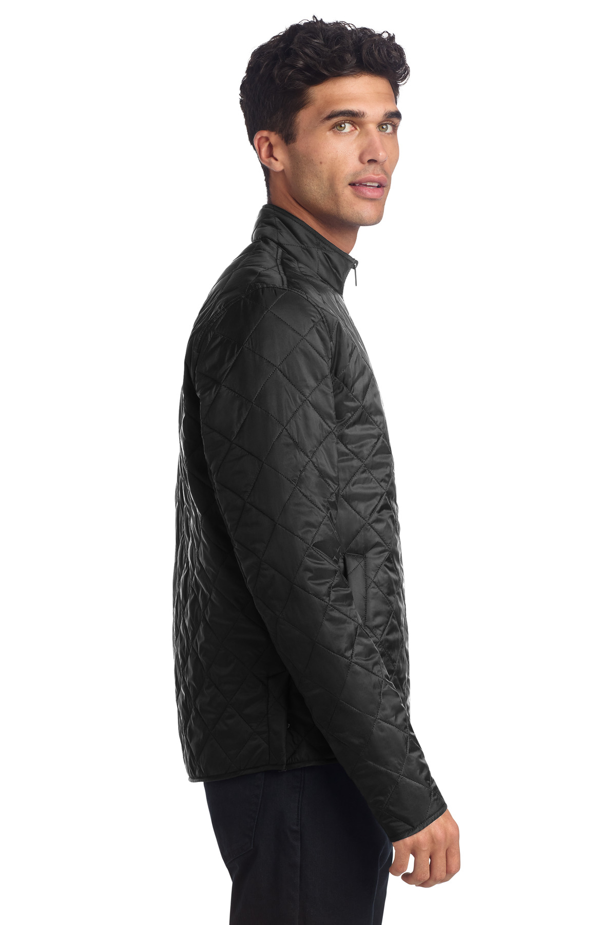 Mercer+Mettle Quilted Full-Zip Jacket MM7200 3