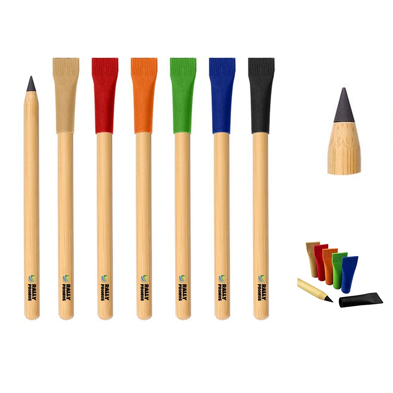 Eco Friendly Wood Pencil with Recycled Cardboard Cap 1