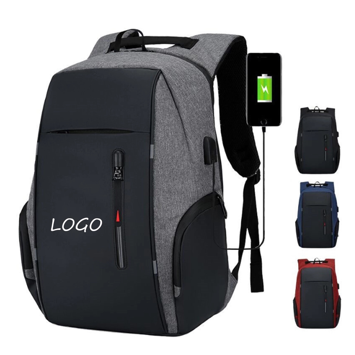Laptop Heathered Backpack 2