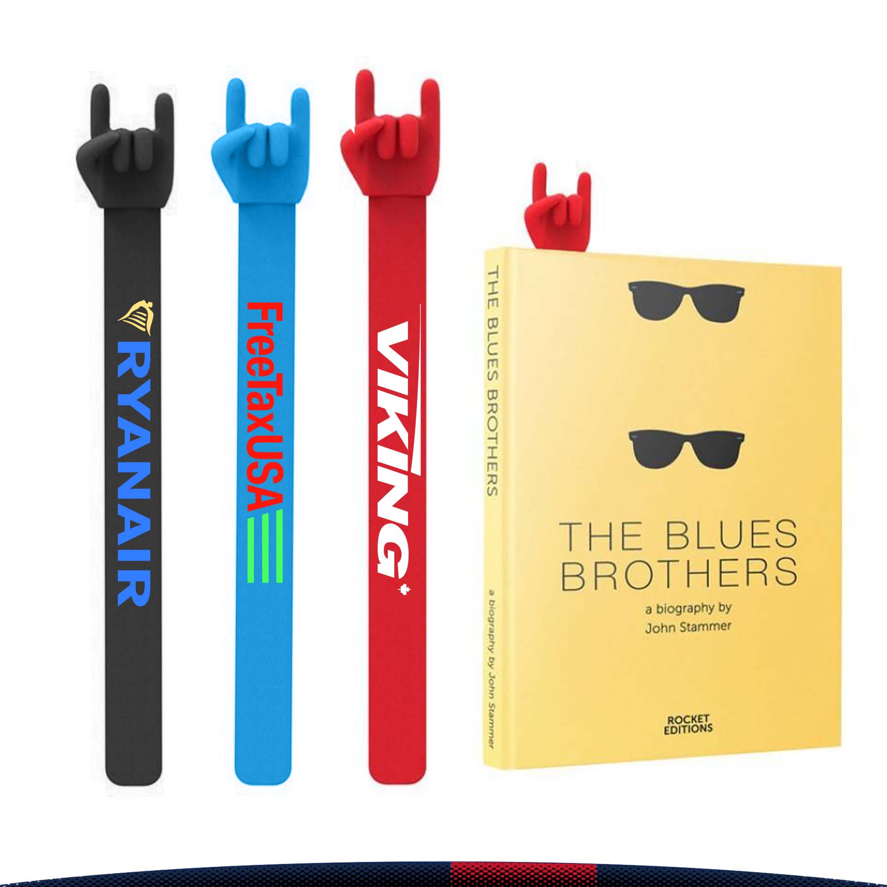 Rock Gesture Bookmark 3