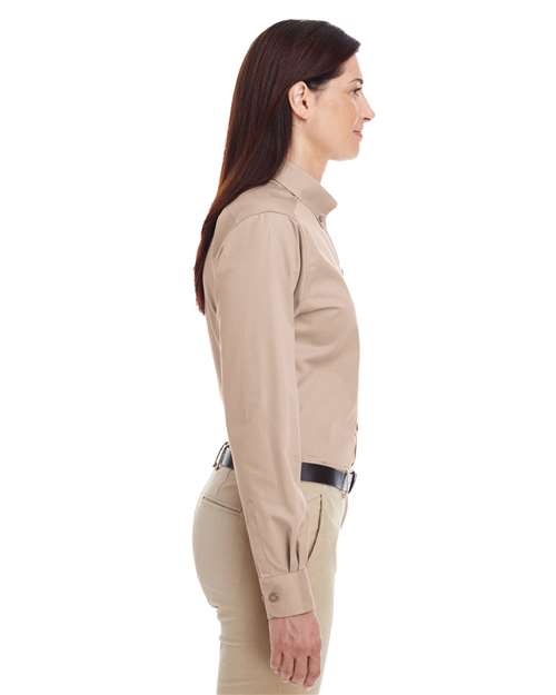 Women's Foundation Cotton Twill Shirt with Teflon - M581W 14