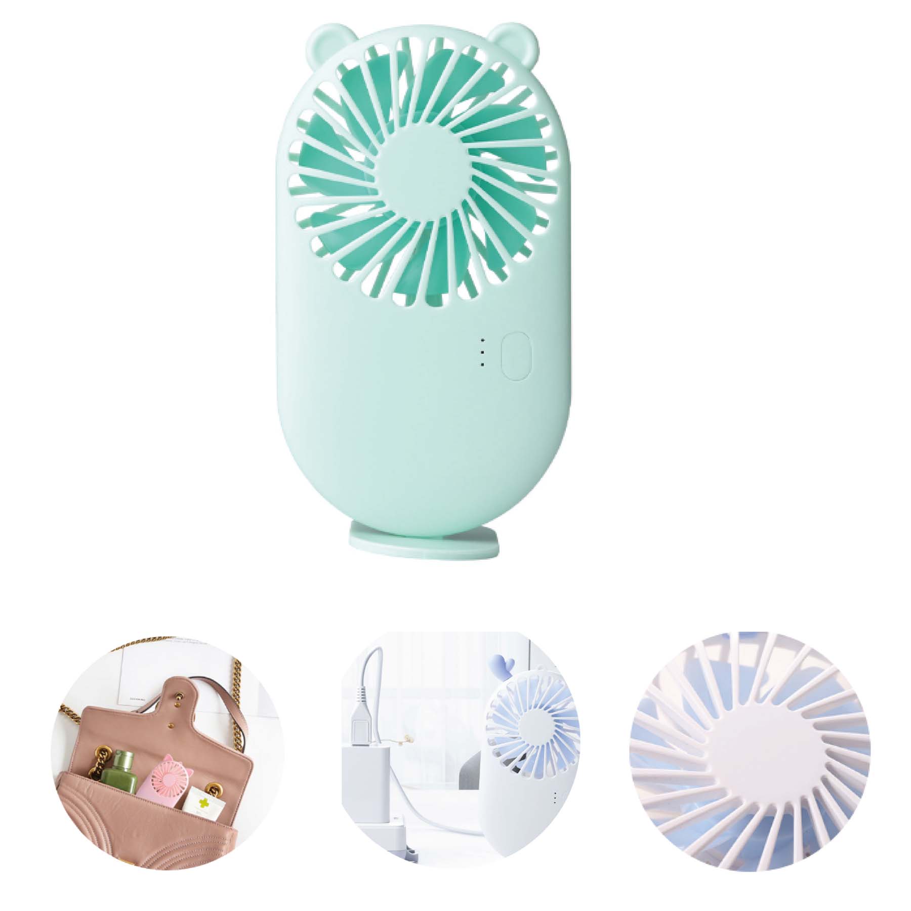 Rechargeable Handhold/Pocket Fan 1