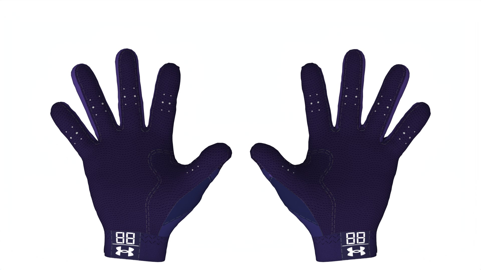 UA Clean Up T-Ball Boys' Batting Gloves 2