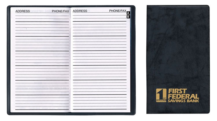 Executive Vinyl Telephone & Address Book 3