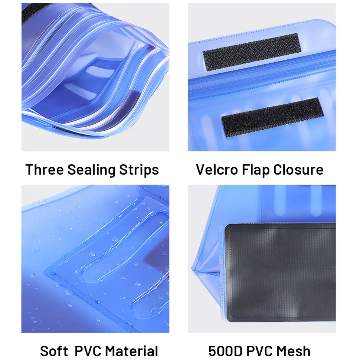 Waterproof Pouch with Detachable Waist Strap 3
