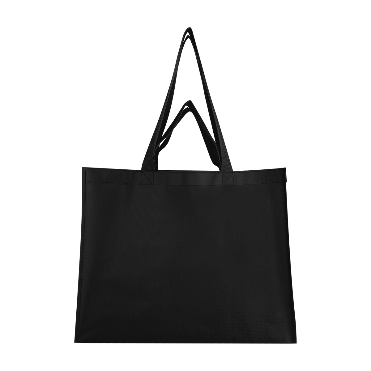 Matte Laminated Recycled Non-Woven Dual Handle Shopper Tote Bag 17