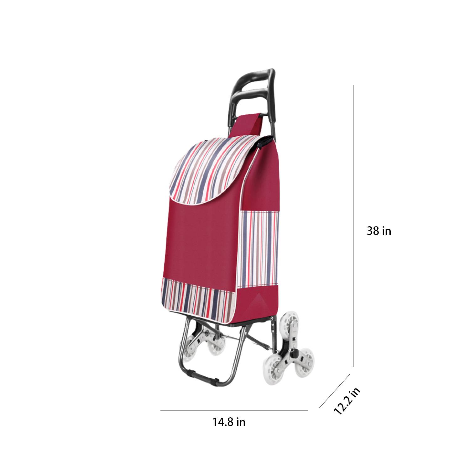 Portable Lightweight Foldable Luggage Shopping Cart/Trailer 5
