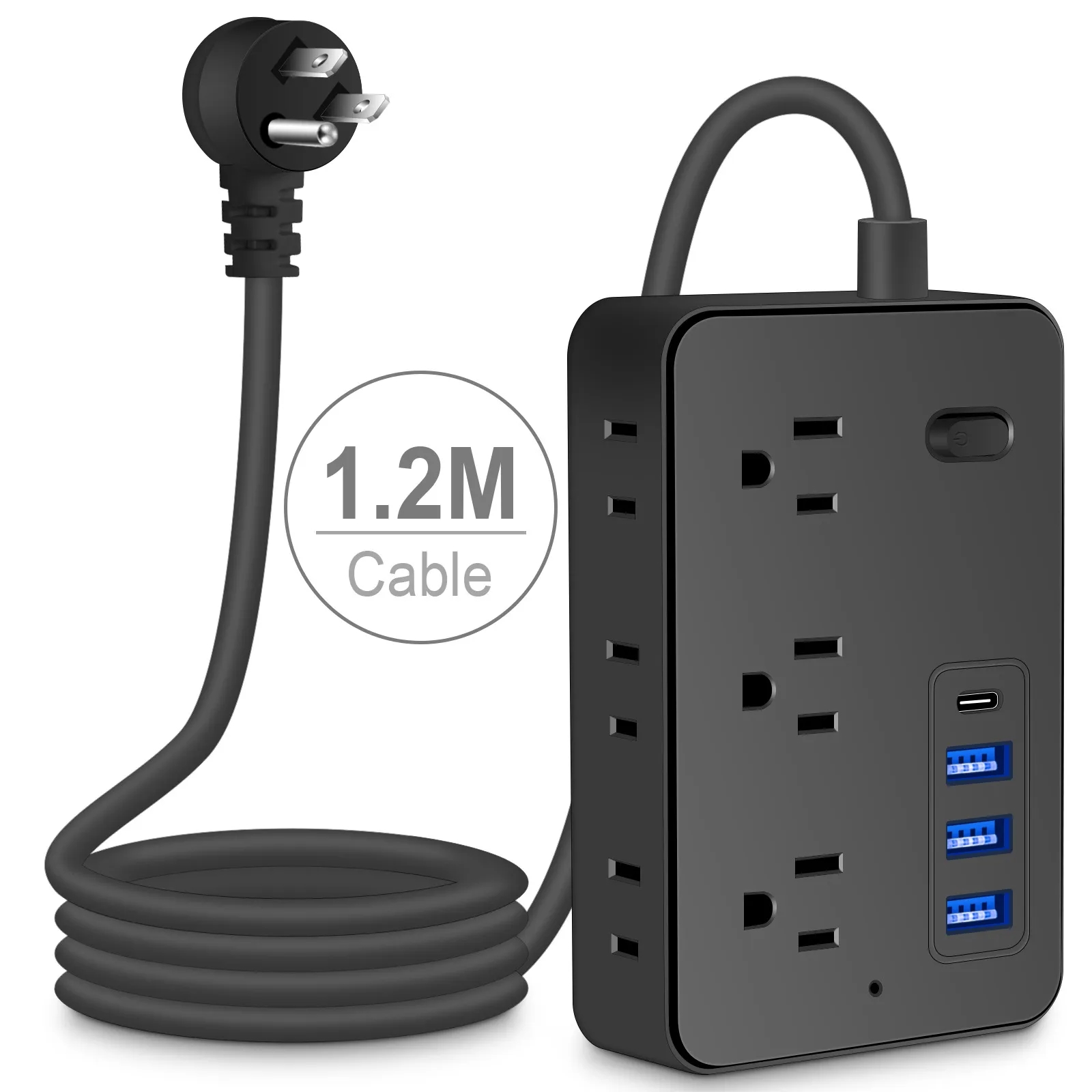 10 in 1 Power Strip Outlet Extender 4