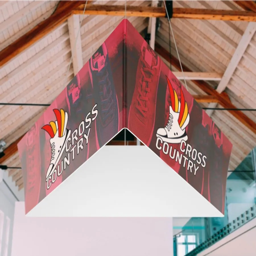Tapered Triangle Hanging Sign 4