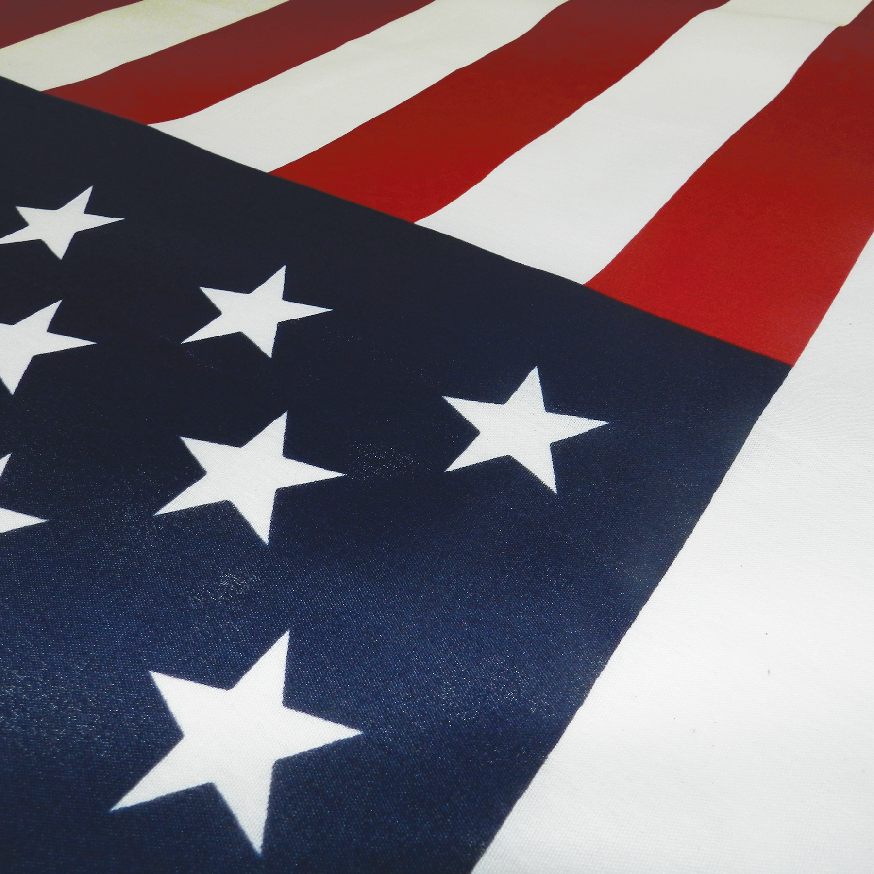 10' Gold Inground Economy Aluminum Display Pole w/ 3' x 5' Printed US Flag 4