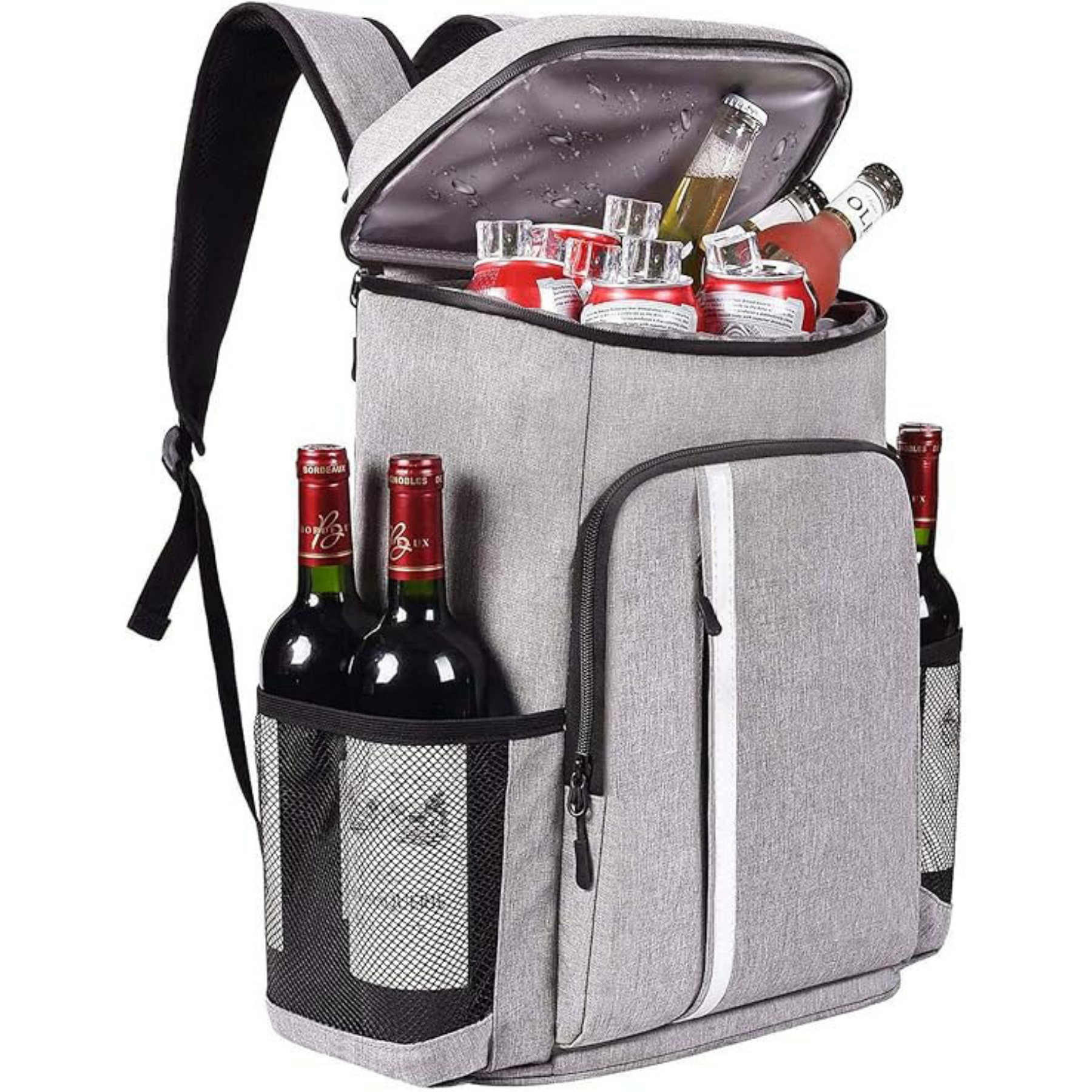 30 Cans Leakproof Insulated Waterproof Cooler Backpack 1