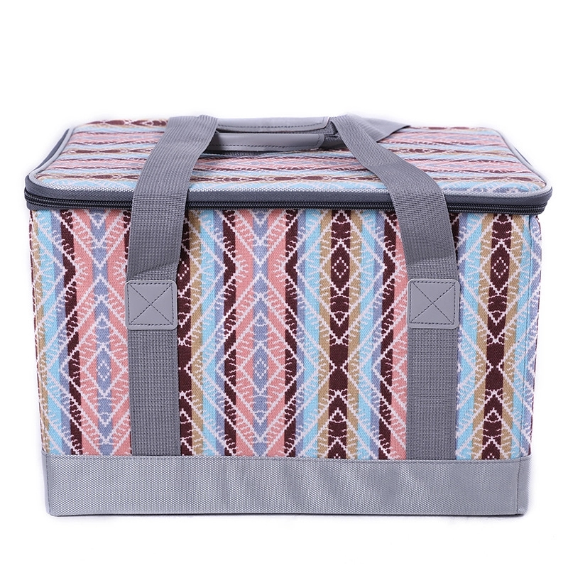 60L Oxford Cloth Steel Frame Storage Box Bag 5