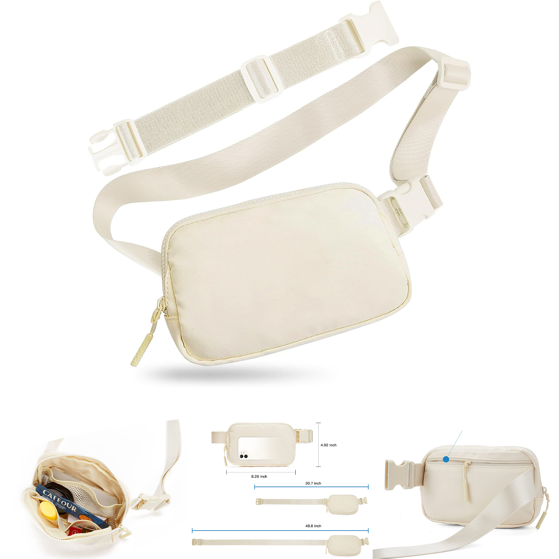 Belt Bag for Women Men 2