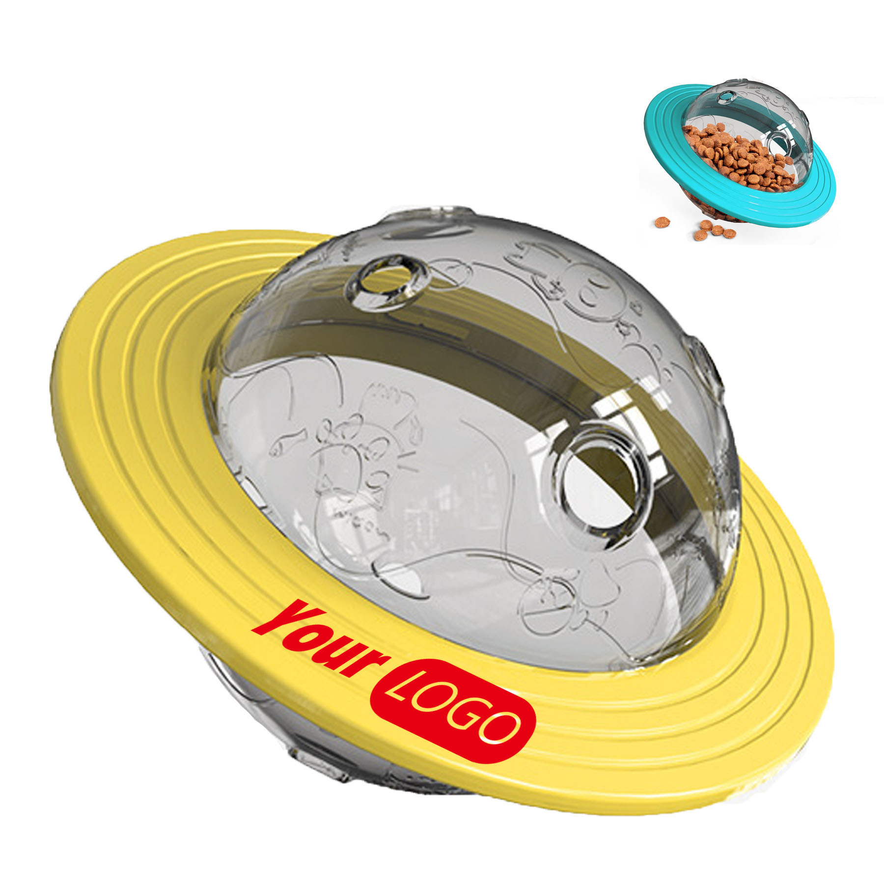 Pet Flying Saucer Feeder 2