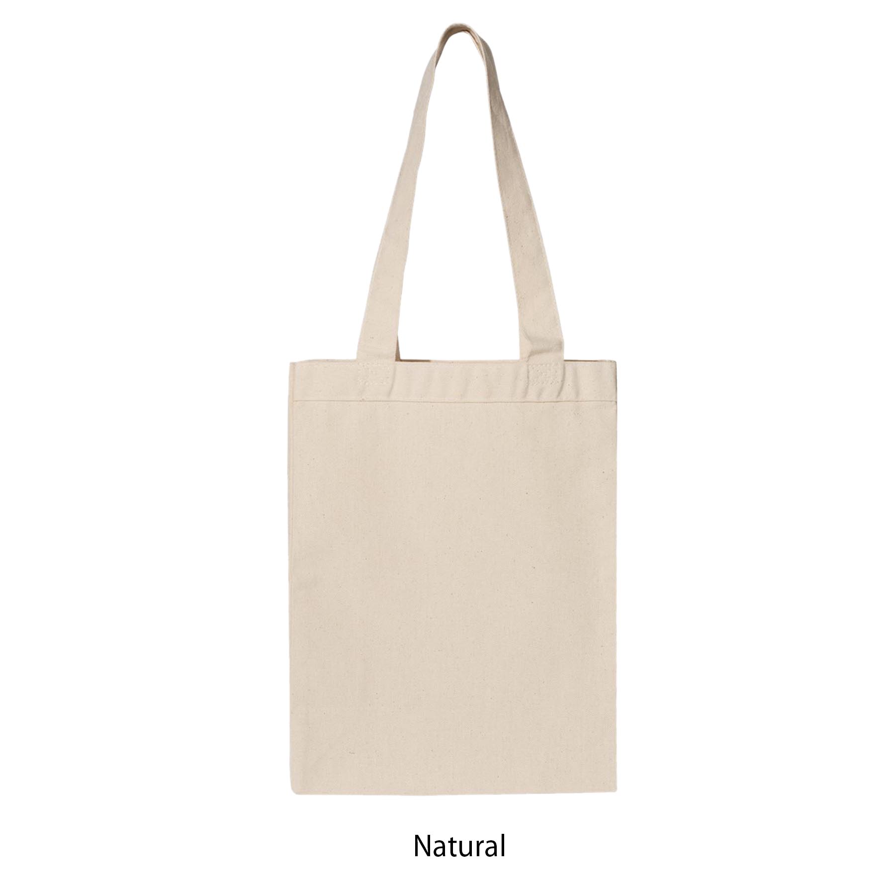 12 Oz. NATURAL 100% HEAVY CANVAS SHOPPING TOTE BAG_R935ENBT 3