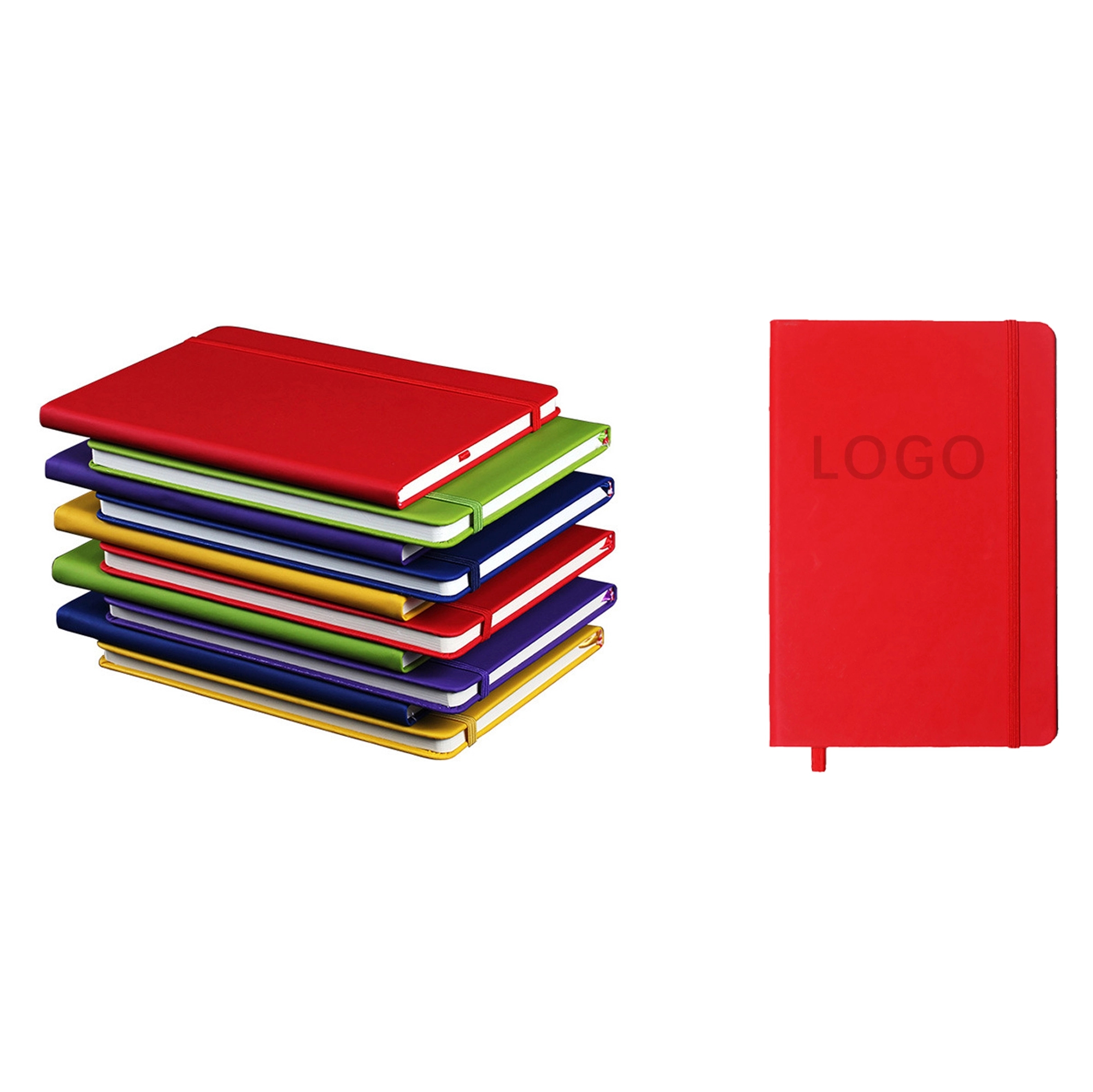 A6 Business Strap Notepad MOQ 100PCS 1