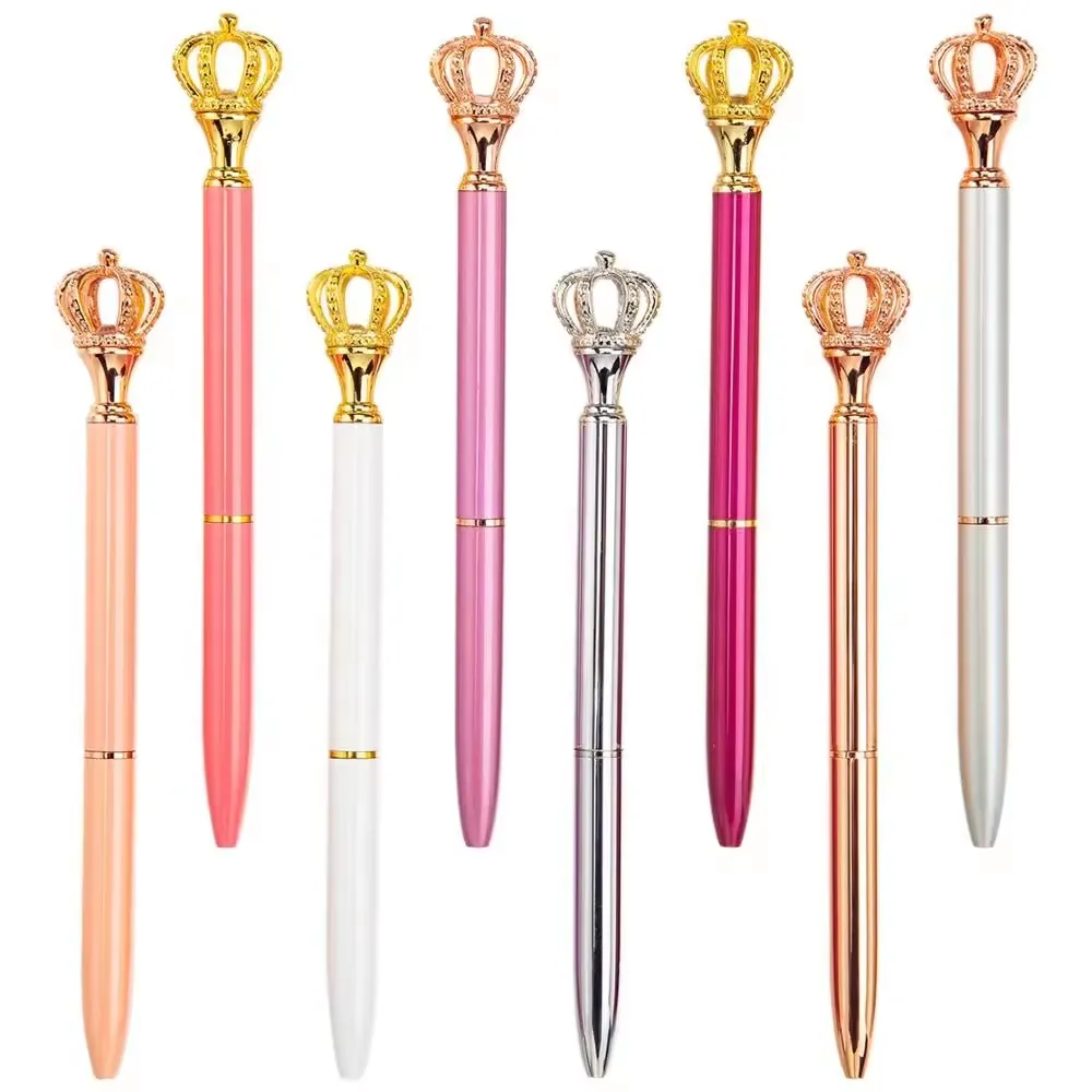 Diamond Crown Jewel Metal Pen 1