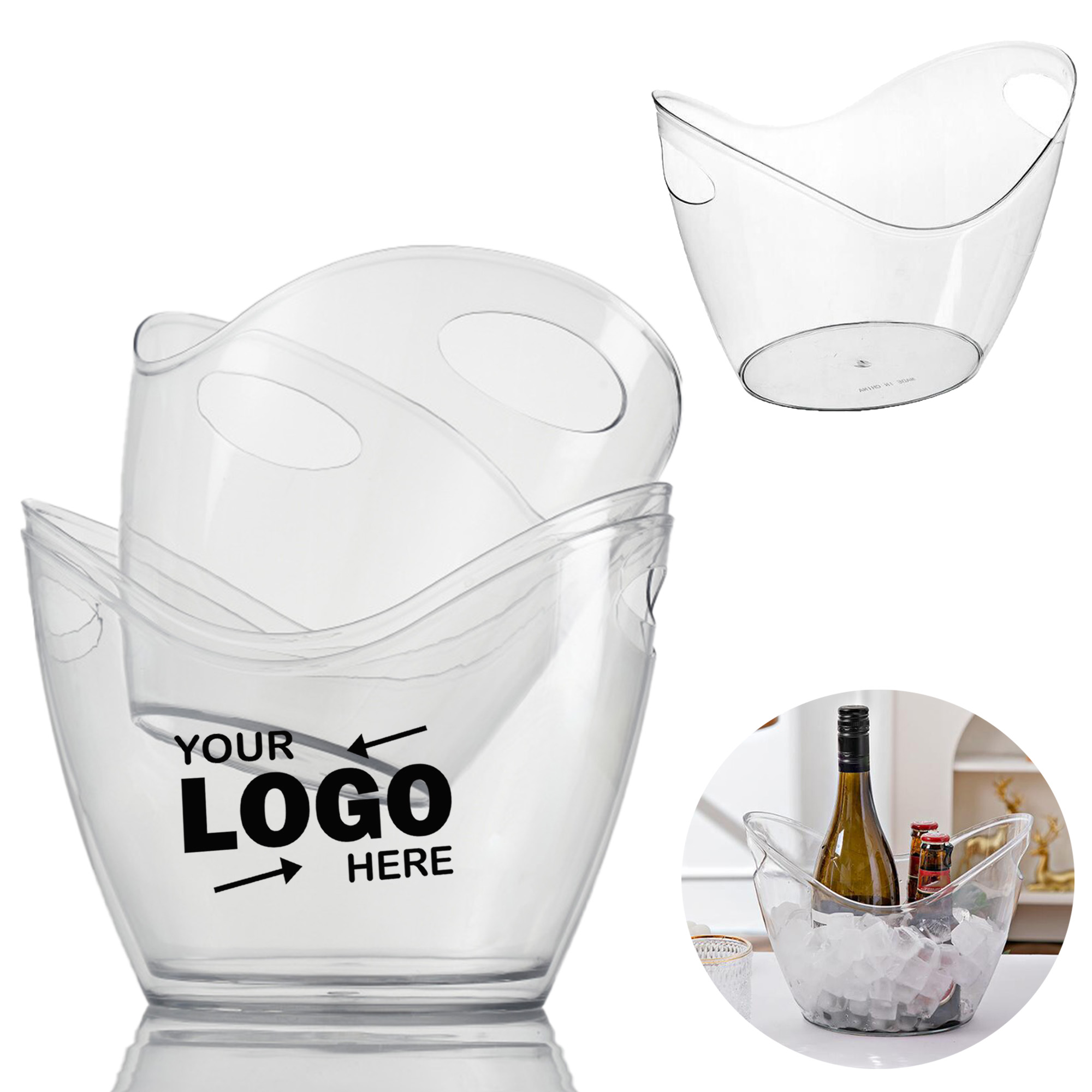 MOQ 50 120oz Party Beverages Ice Bucket 2