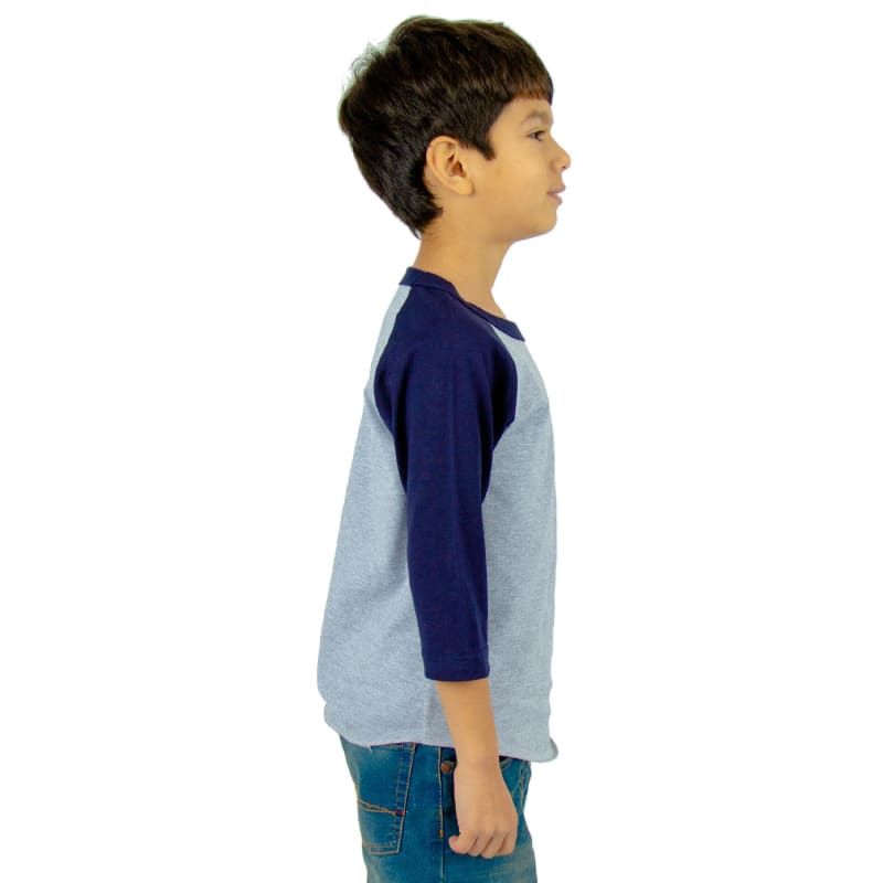 Shaka Wear Youth Three-Quarter Sleeve Raglan 5