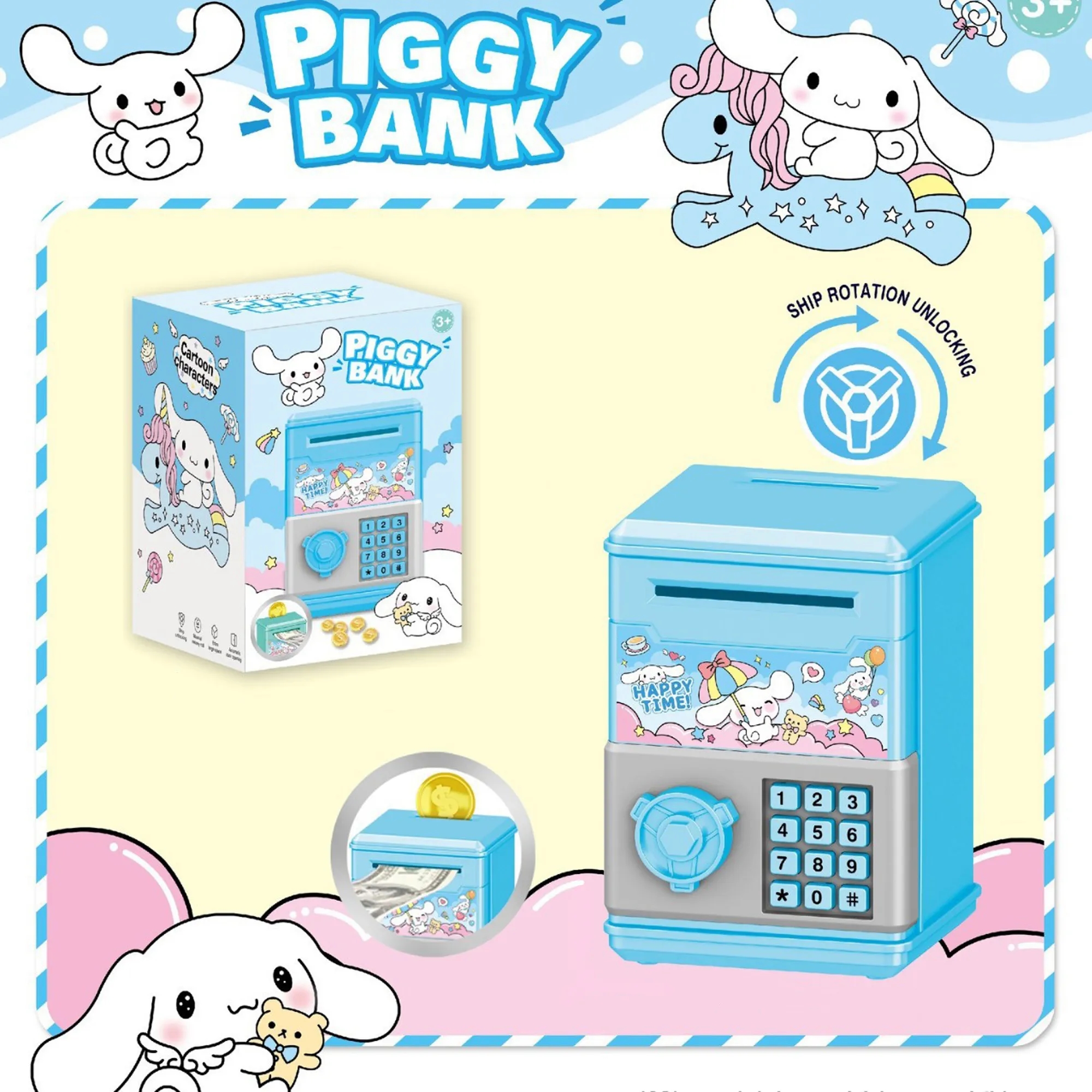 Electronic Piggy Bank For Kids 4