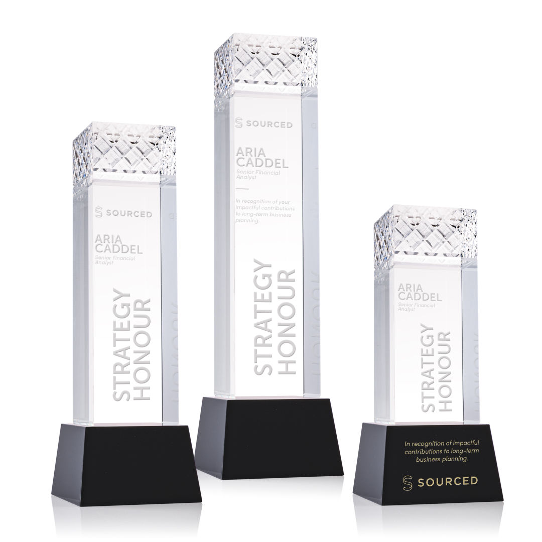 Velson Award on Base - Black 6