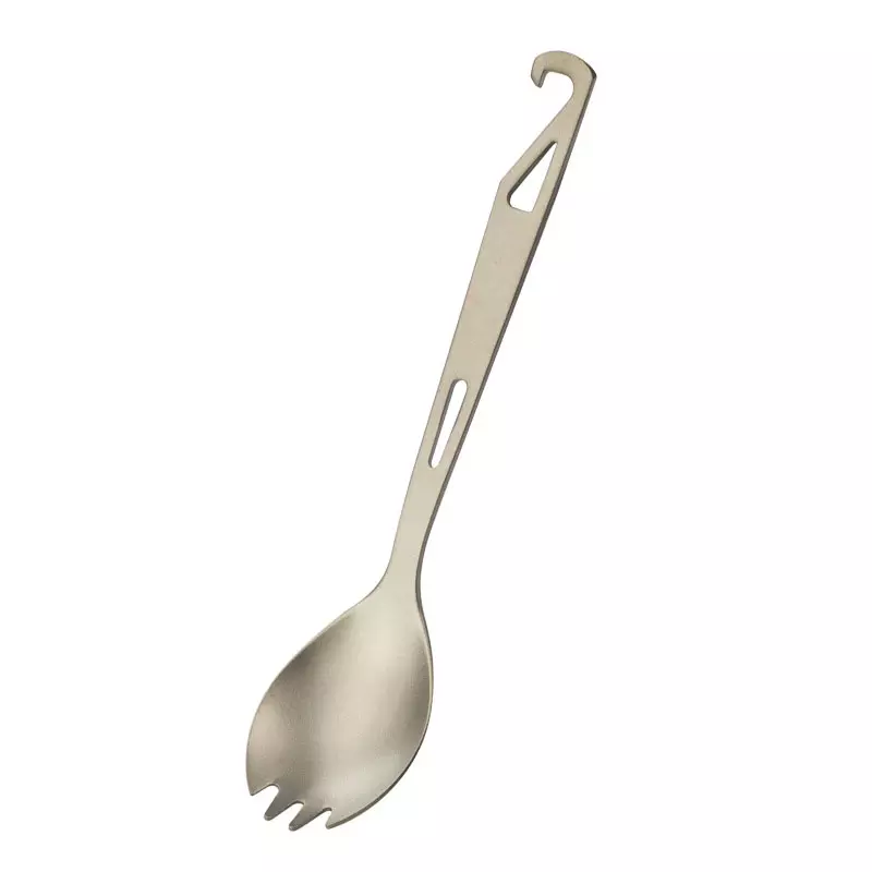 3 In 1Multi Function Titanium Spork Bottle Opener 1