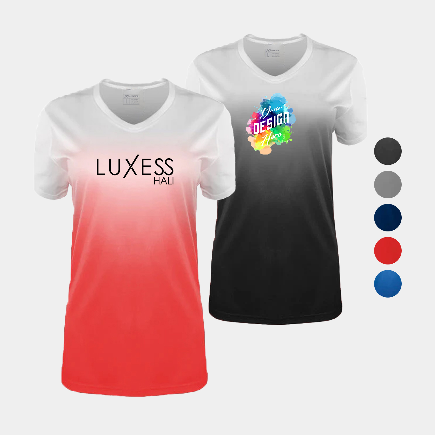 Women's Gradient Performance Short Sleeve Tee 3