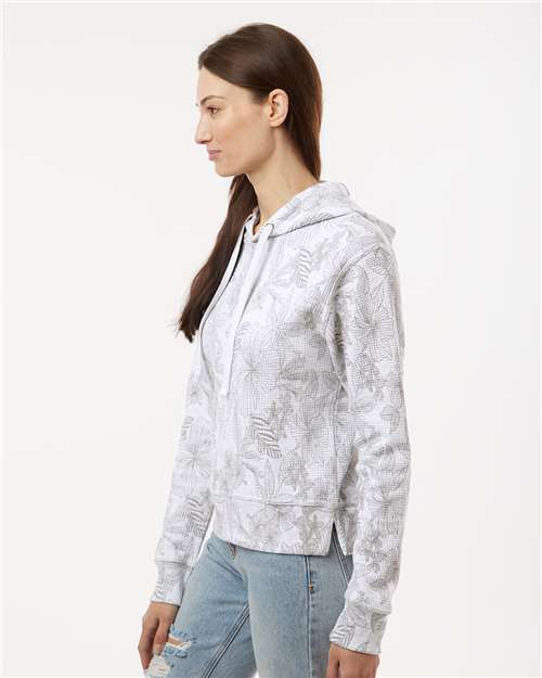 Women's Maddie Floral Print Hooded Sweatshirt - W24105 15