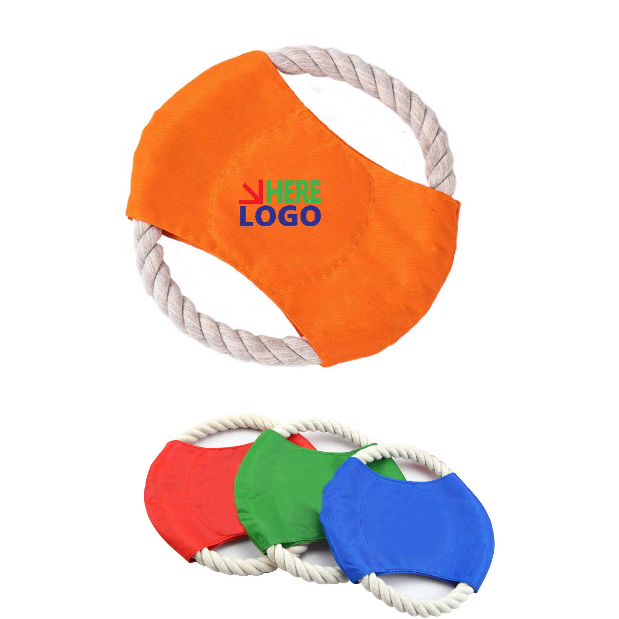 Customized Pet Rope Flyer Toys 2