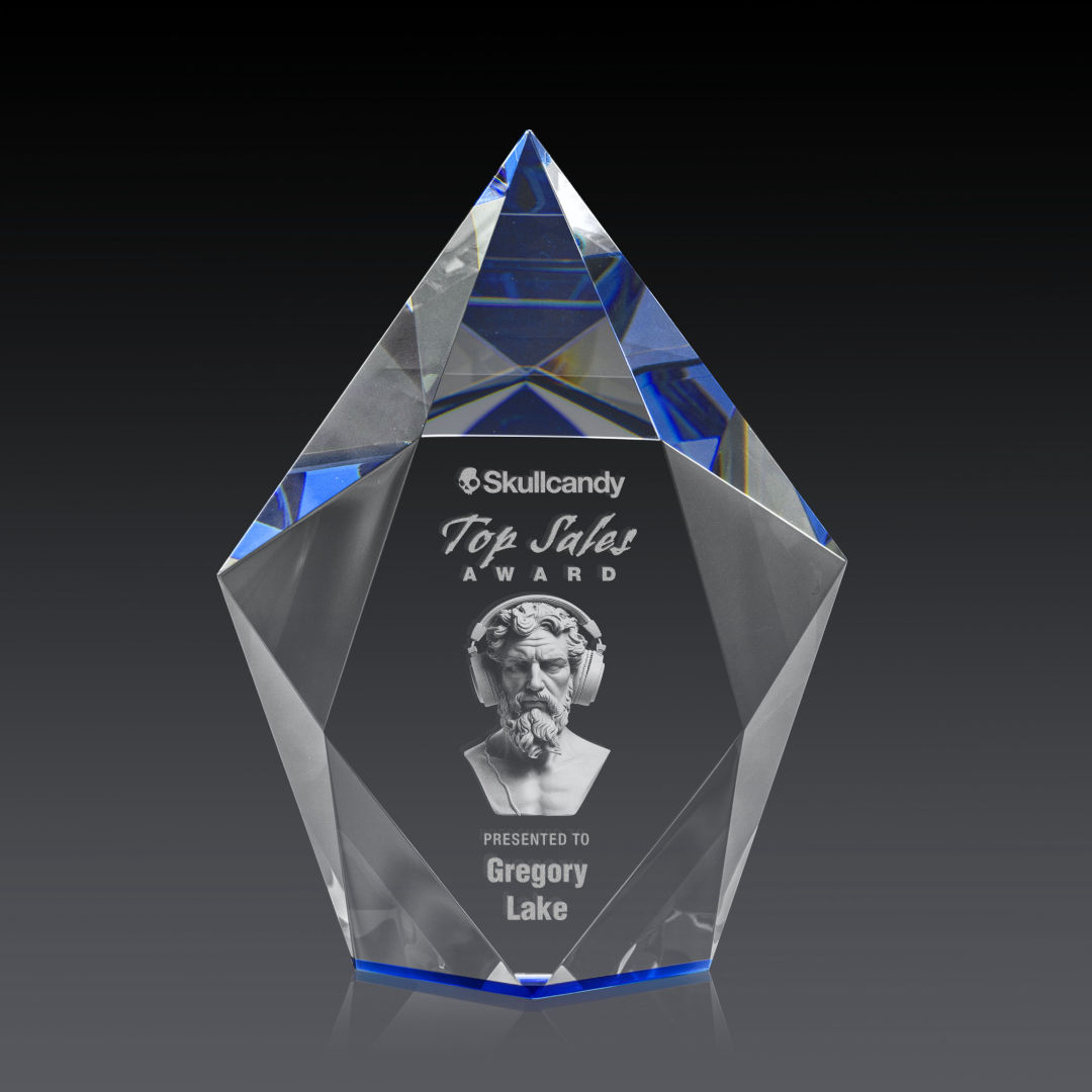 Devron 3D Award - Blue 5