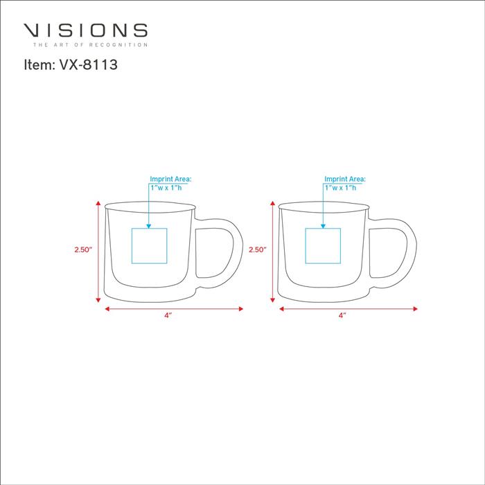 Epare Double-Wall Espresso Glass Mug (Set of 2) 12