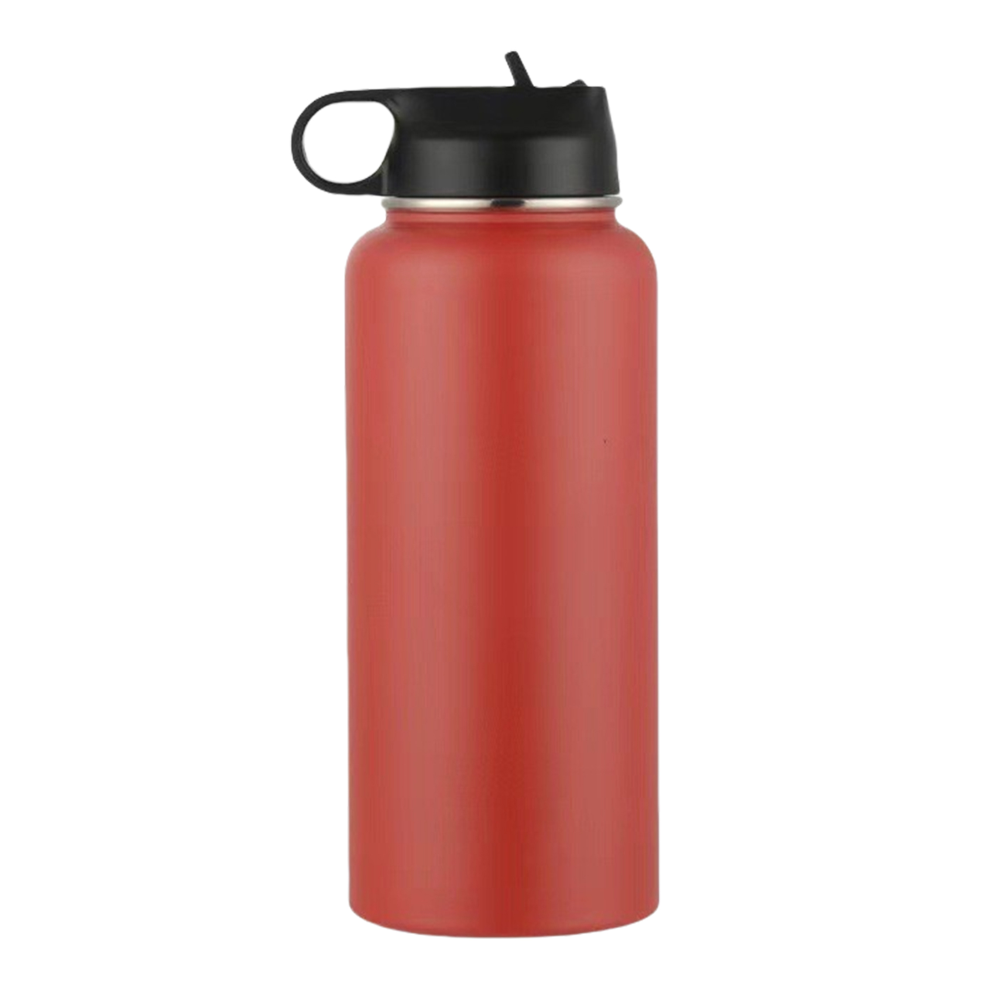 32oz Stainless Steel Vacuum Insulated Water Bottle with Straw Lid, custom water bottle with logo imprint 6
