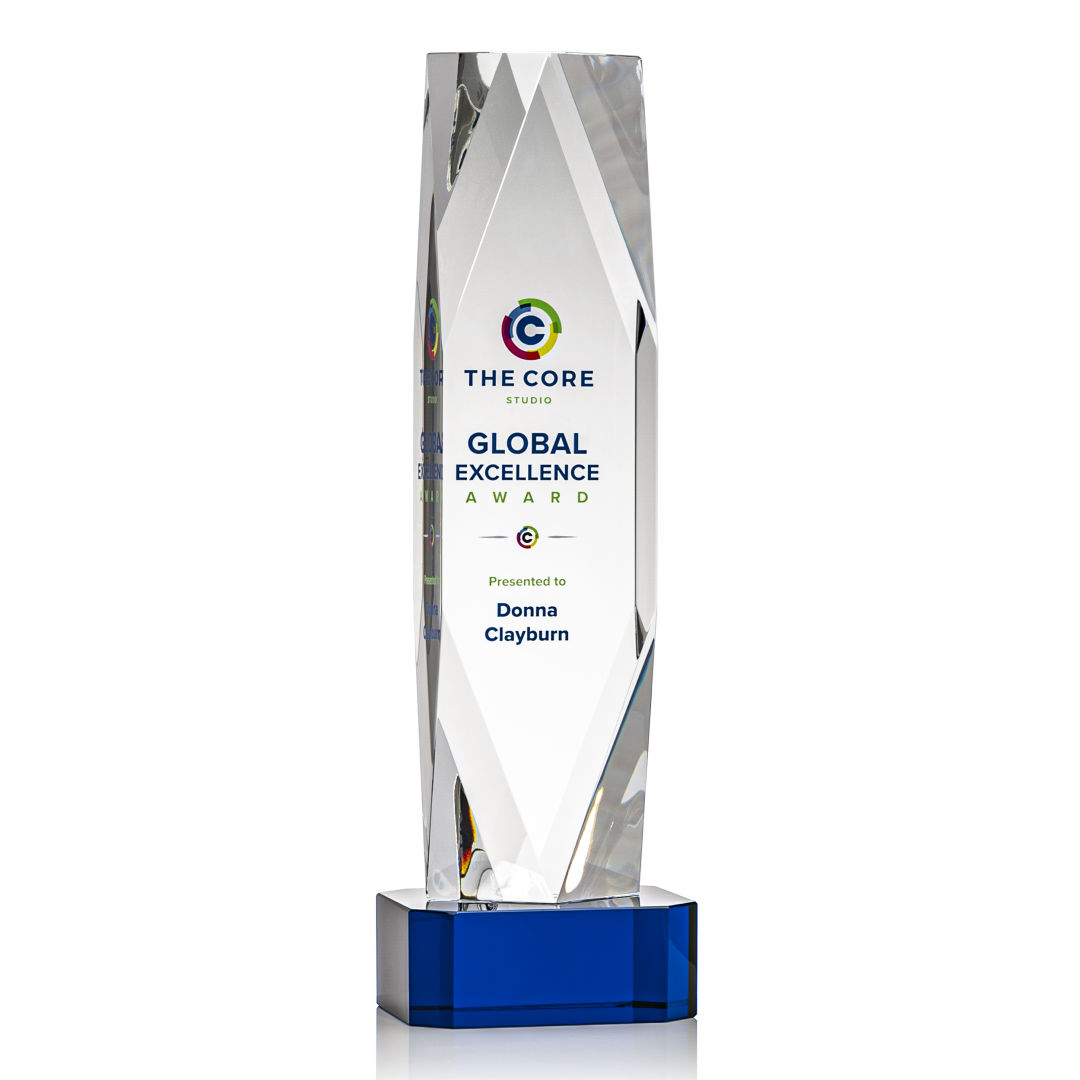 Delta VividPrint™ Award on Base - Blue 5