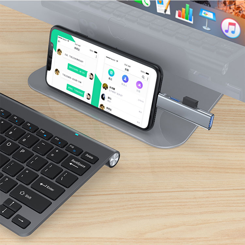 Compact Type C Hub With Three USB 3.0 Ports 3