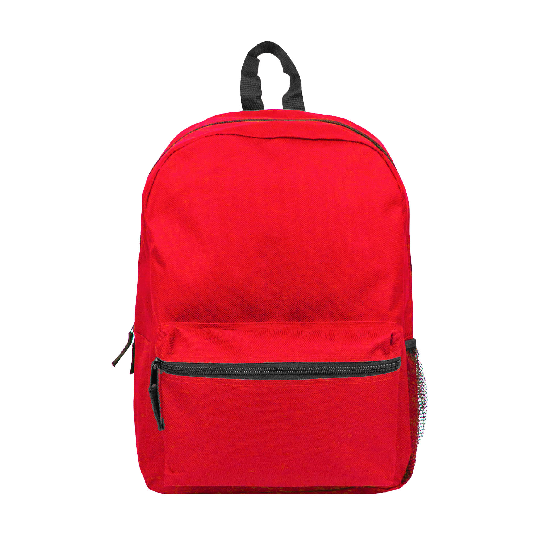 600D Heavy Duty Backpack With Water Bottle Mesh Pockets 11