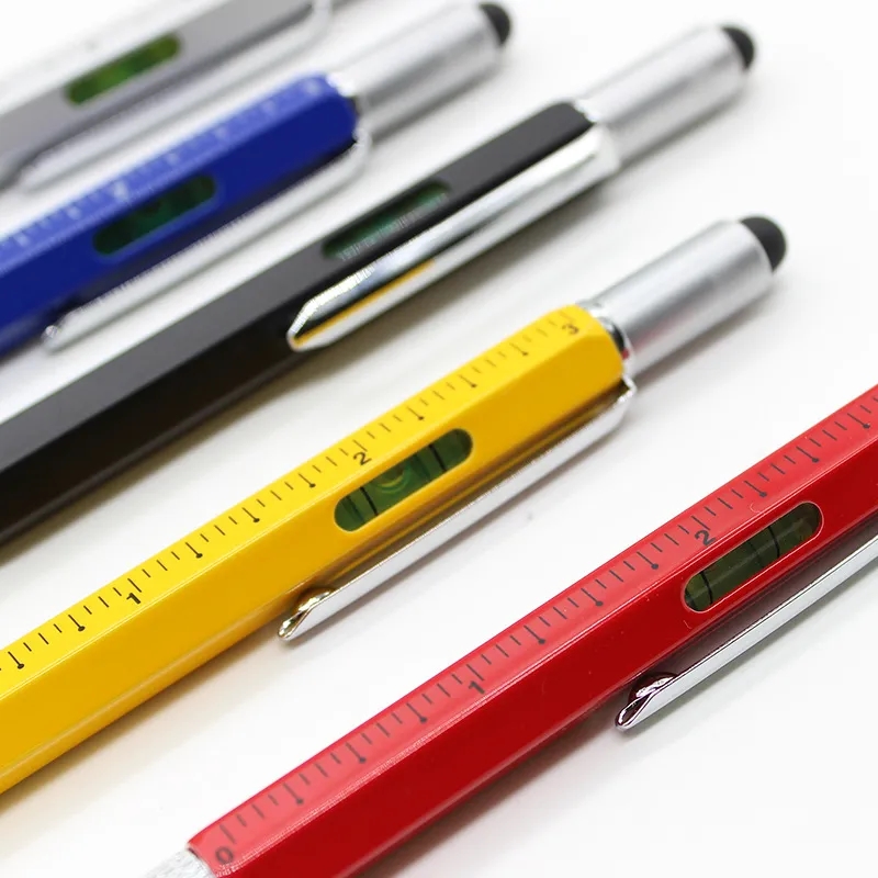 Metal 6-in-1 multifunctional pen 5