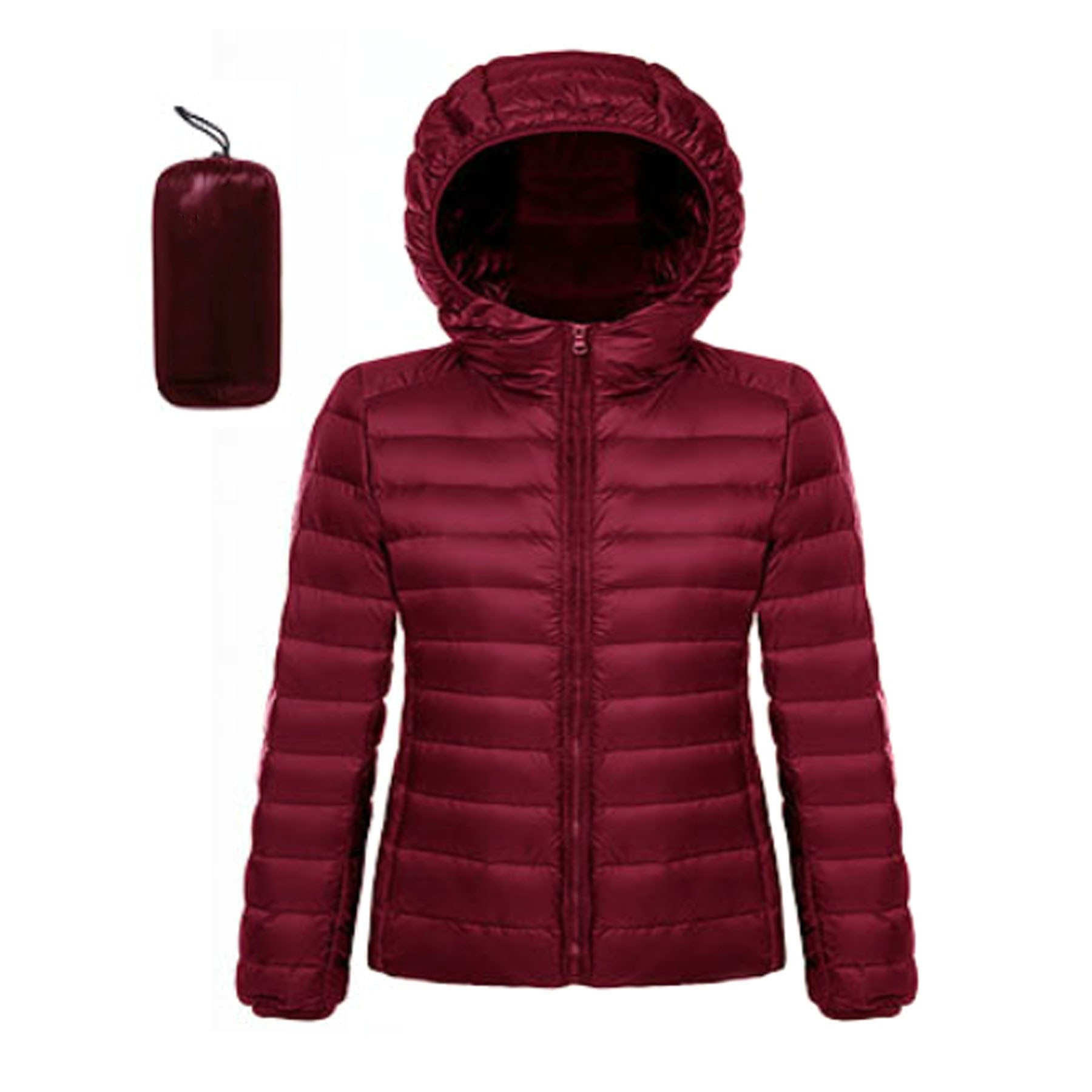 Women's Hooded Packable Puffer Jacket 9