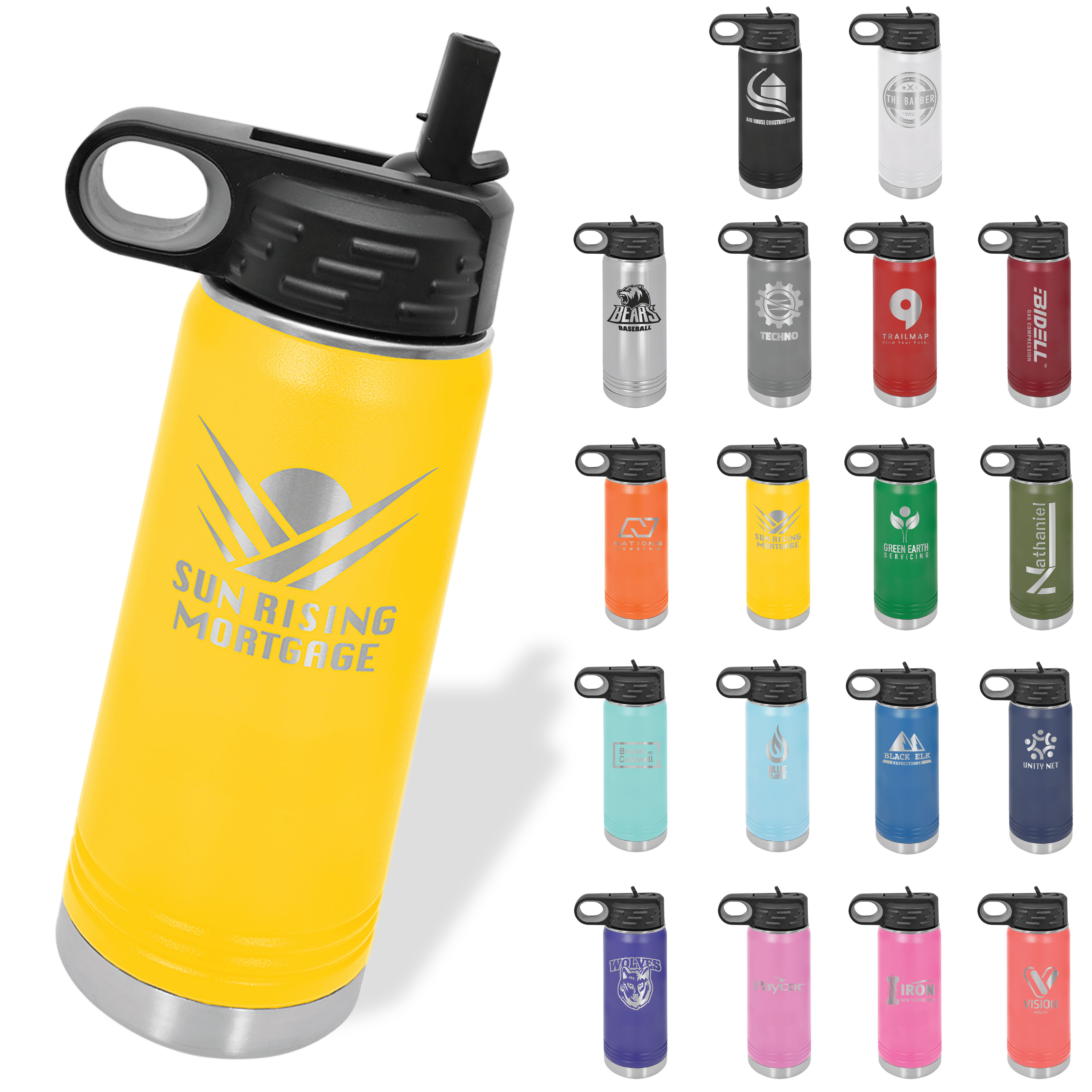 Polar Camel 20oz Stainless Steel Water Bottle 7